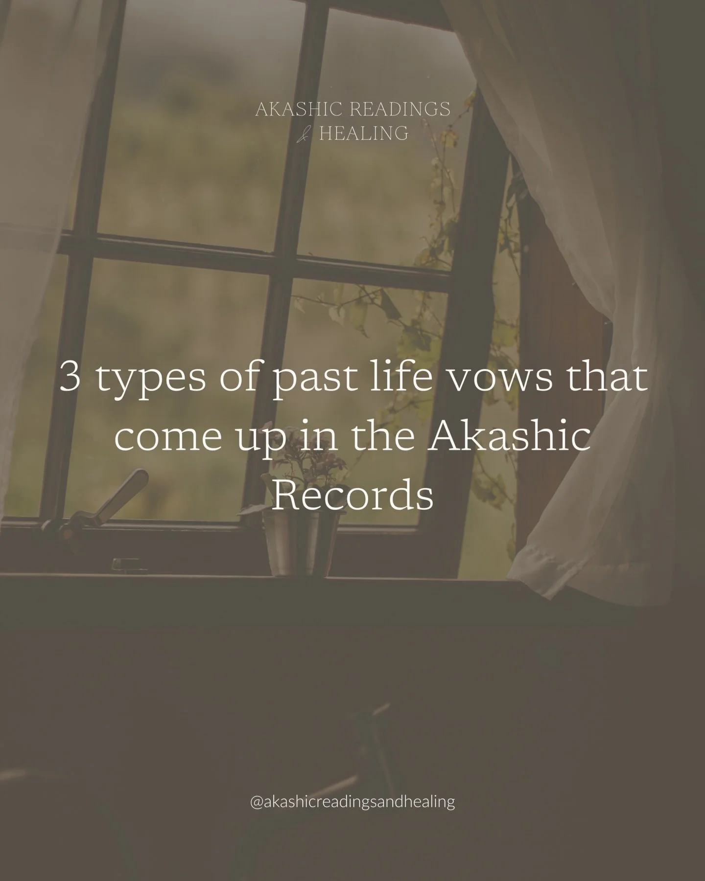Past life vows come up in the Akashic Records more often than people realise.

They&rsquo;re agreements your soul made in a particular lifetime, usually for a very specific reason. The issue isn&rsquo;t that the vow was wrong. It&rsquo;s that the con
