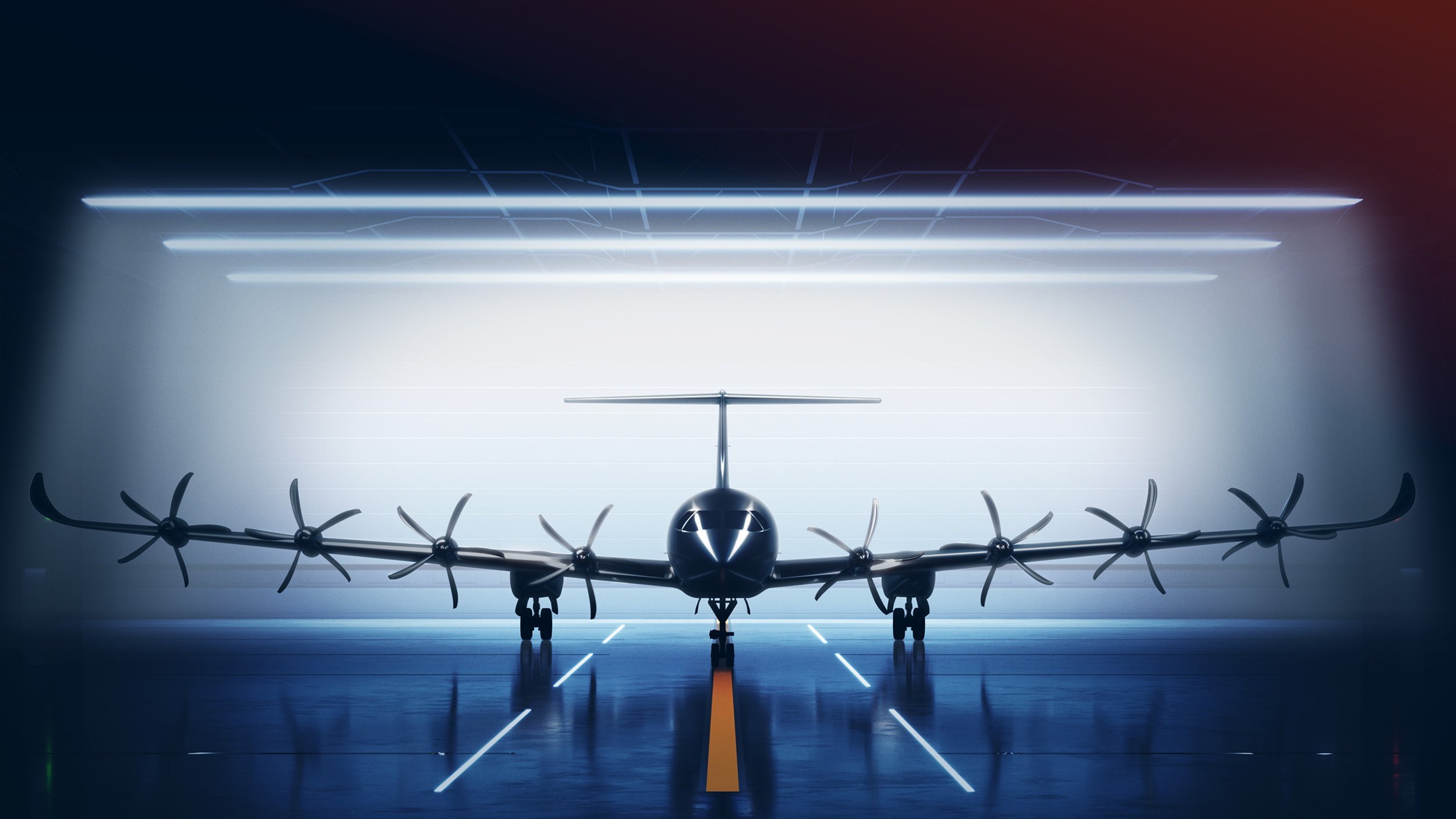 Elysian E9X in hanger