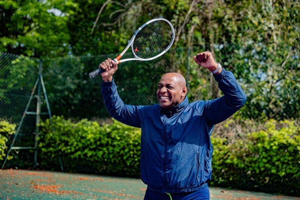 Venelle man tennis player