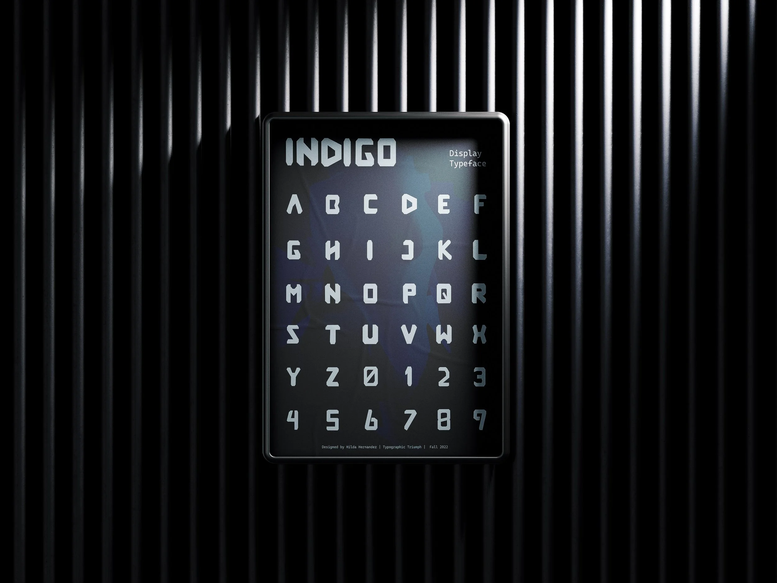 Indigo Typeface Design | Type 2