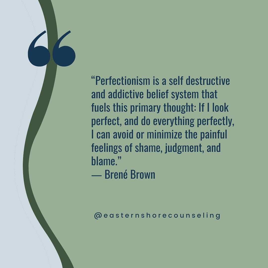 Ugh, shame. 

It burdens us all. No one enjoys the feeling of shame, and most of us do our very best to avoid it, no matter the cost. 

Perfectionism is one of the ways we try to escape the feelings of shame. It tricks us into thinking we can cover u