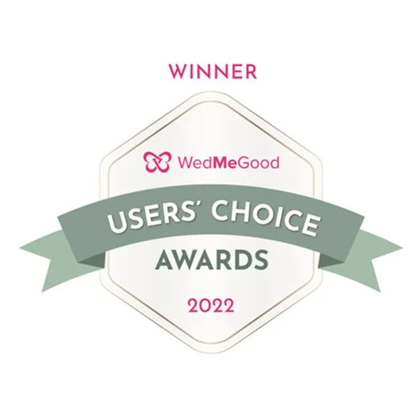 WedMeGood Users' Choice Awards 2022 winner badge