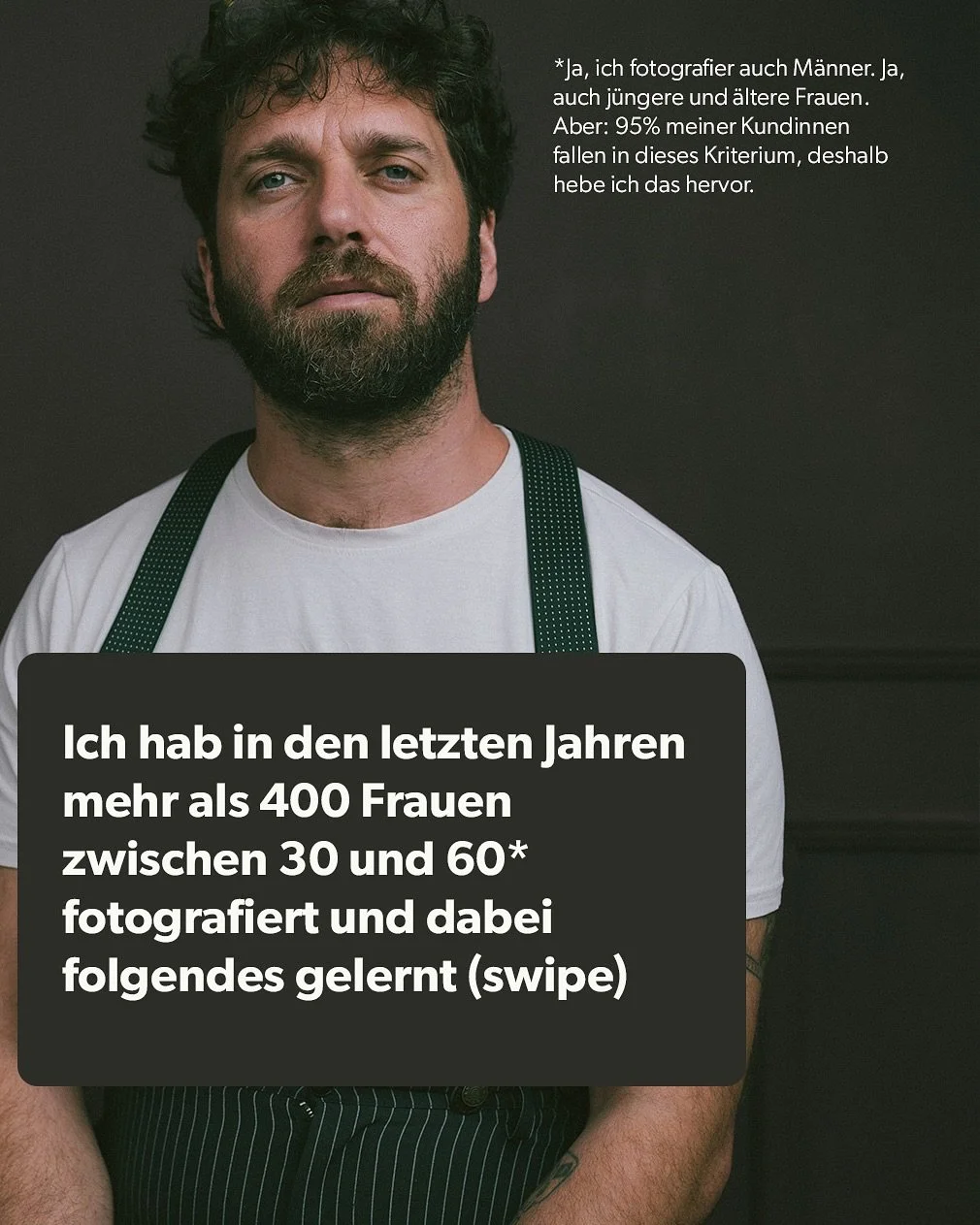 Falls wir uns noch nicht kennen: Ich bin Konstantin und ich helfe Menschen ihre selbstsichere Seite vor der Kamera rauszulassen. Weil ich &uuml;berzeugt davon bin dass du dein bestes Leben aktivierst wenn du Fotos von dir hast auf denen du selbstbewu