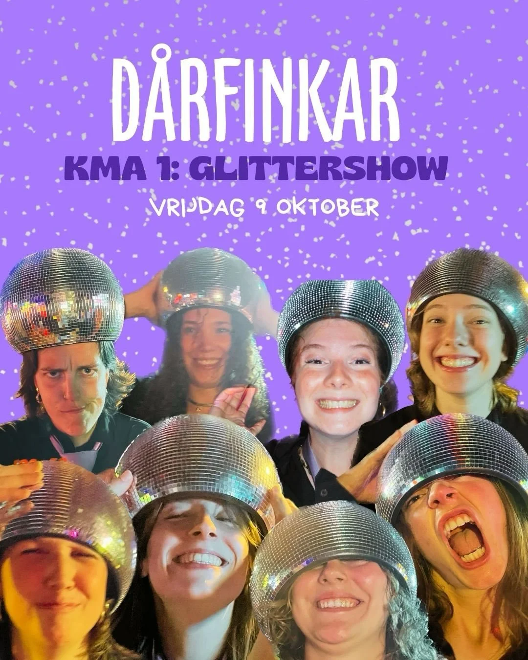 Het is weer bijna tijd voor HET evenement van het jaar, de glittershow!✨🪩💜 Ben je benieuwd naar wat deze show echt inhoud? Kom naar onze KMA op vrijdag 2 oktober om 19:00! Zin om te komen? DM ons!