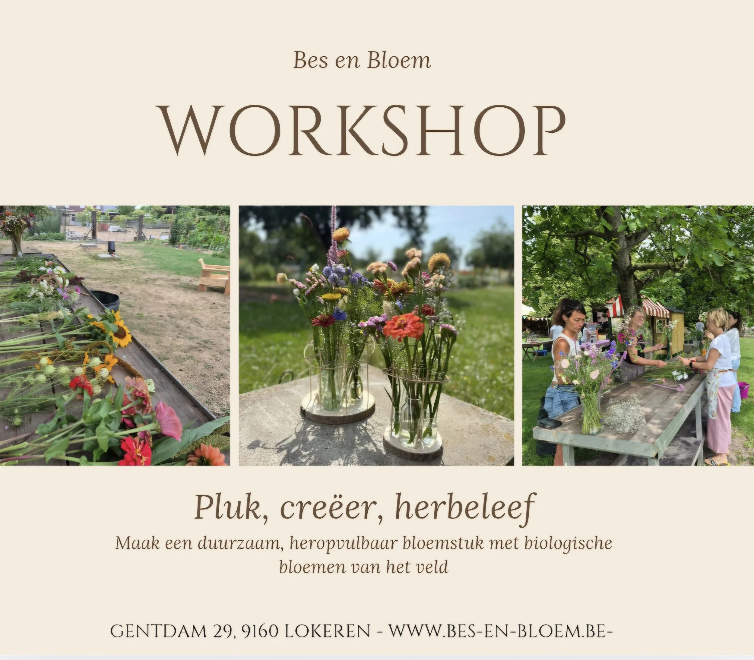 Workshop “Pluk, creëer, herbeleef”