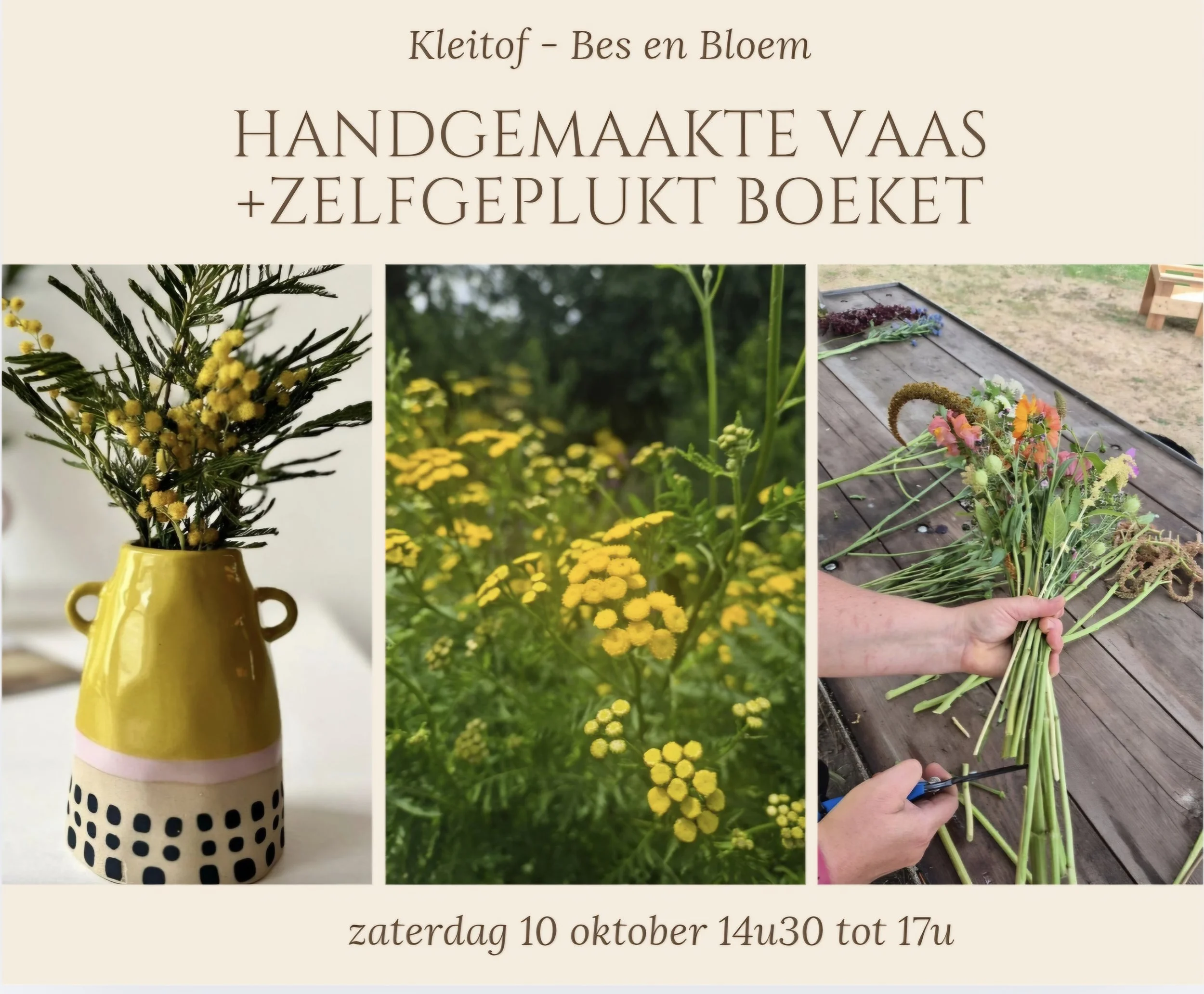 Workshop “Klei &amp; Bloemen”