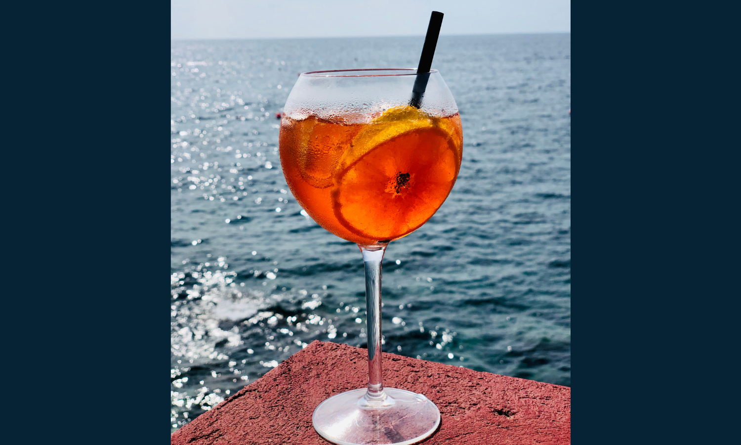 Non-alcoholic Aperol Spritz Mocktail Recipe 