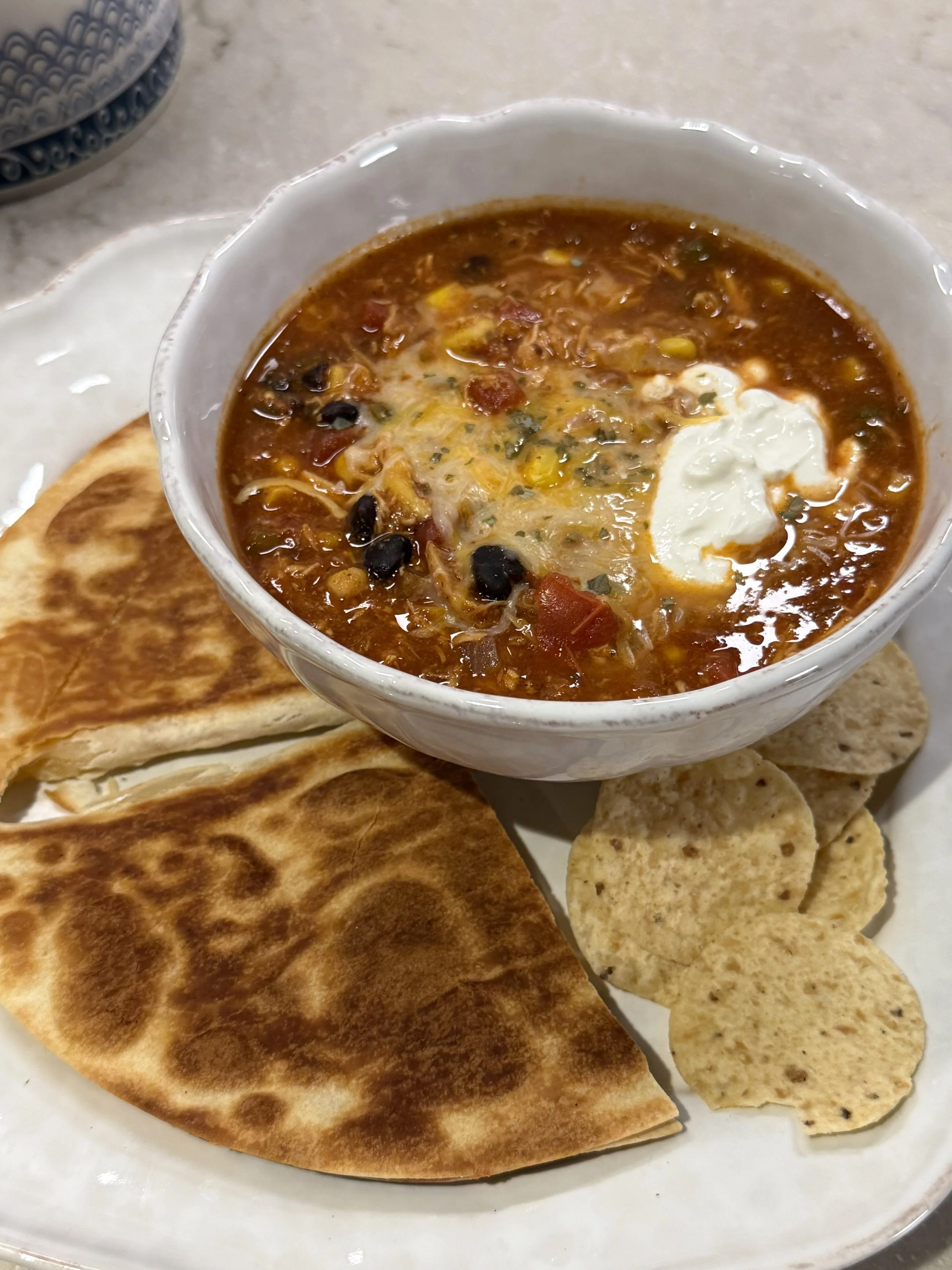 fall soup recipe , chicken tortilla soup recipe , healthy easy dinner recipe