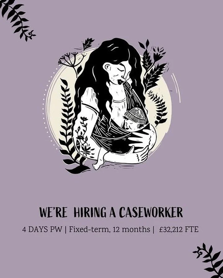 Project MAMA is hiring!
This is an exciting opportunity to join our team at the heart of our work. 
We are looking for a passionate birthworker to join our organisation in Bristol as we strengthen and expand the work of our Mother Companions projec
