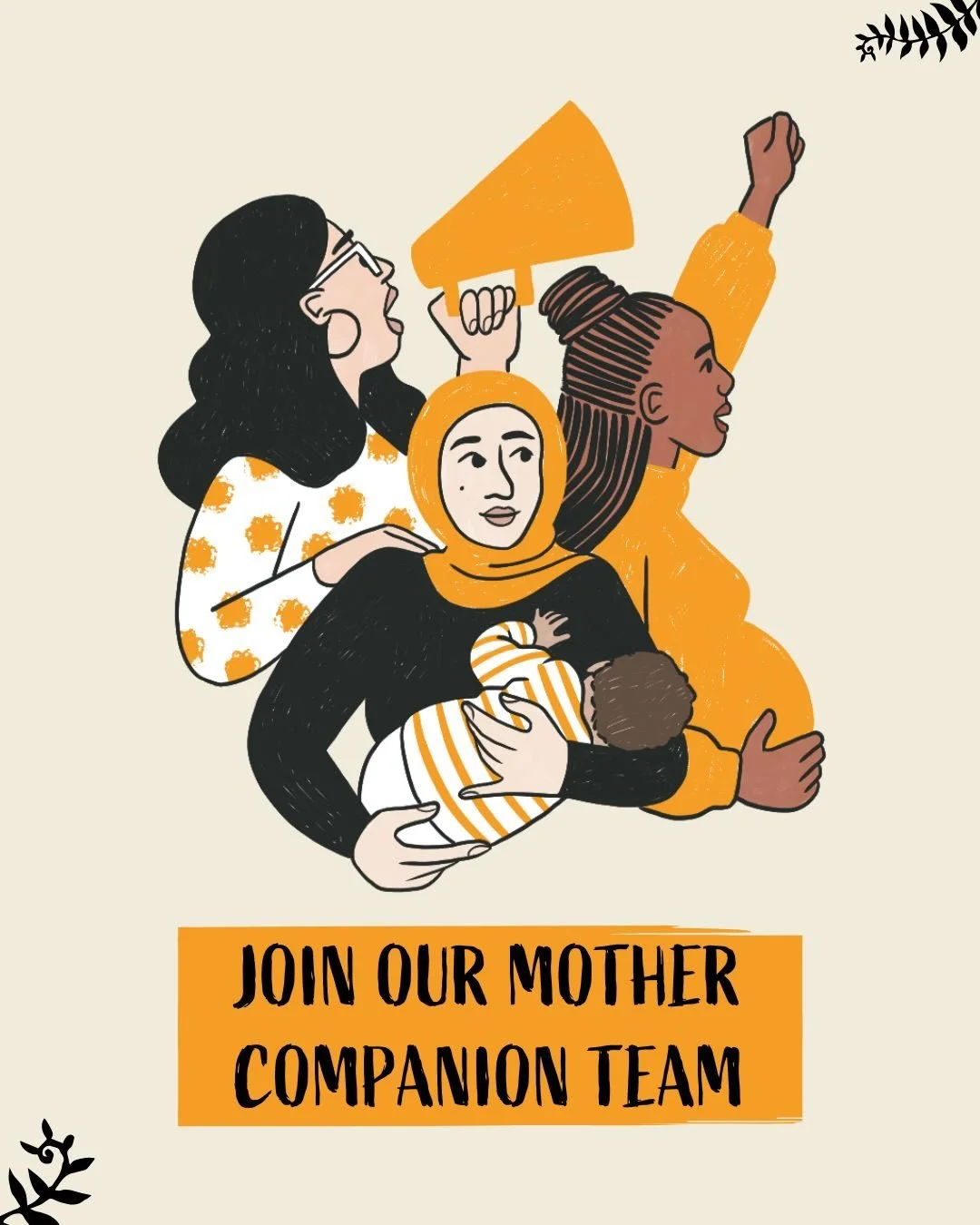 Join our Mother Companion team 🧡

Next month we&rsquo;ll be welcoming new volunteers to Project MAMA. If you&rsquo;ve got birth work experience, join a solidarity network of women offering displaced mamas support through pregnancy, birth, and early 