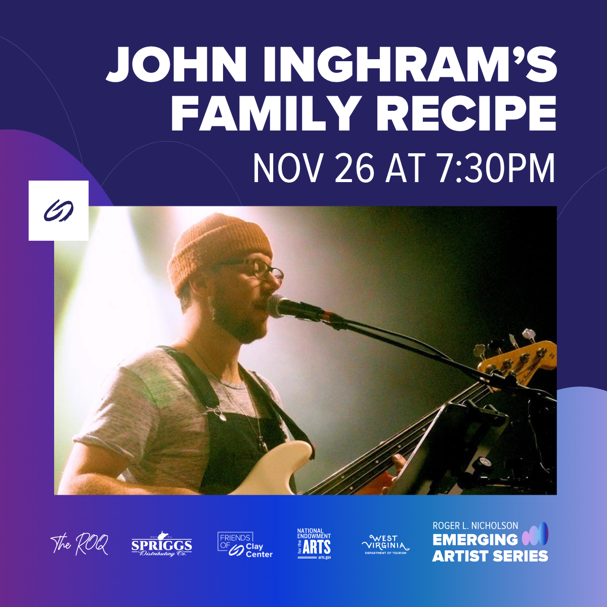 John Inghram’s Family Recipe | Roger L. Nicholson Emerging Artist Series