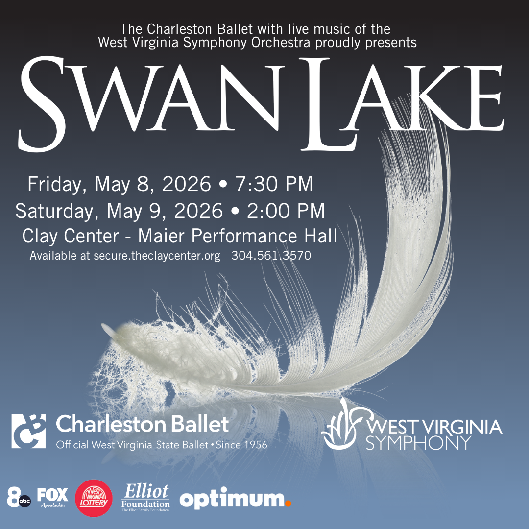 Swan Lake presented by Charleston Ballet and WV Symphony