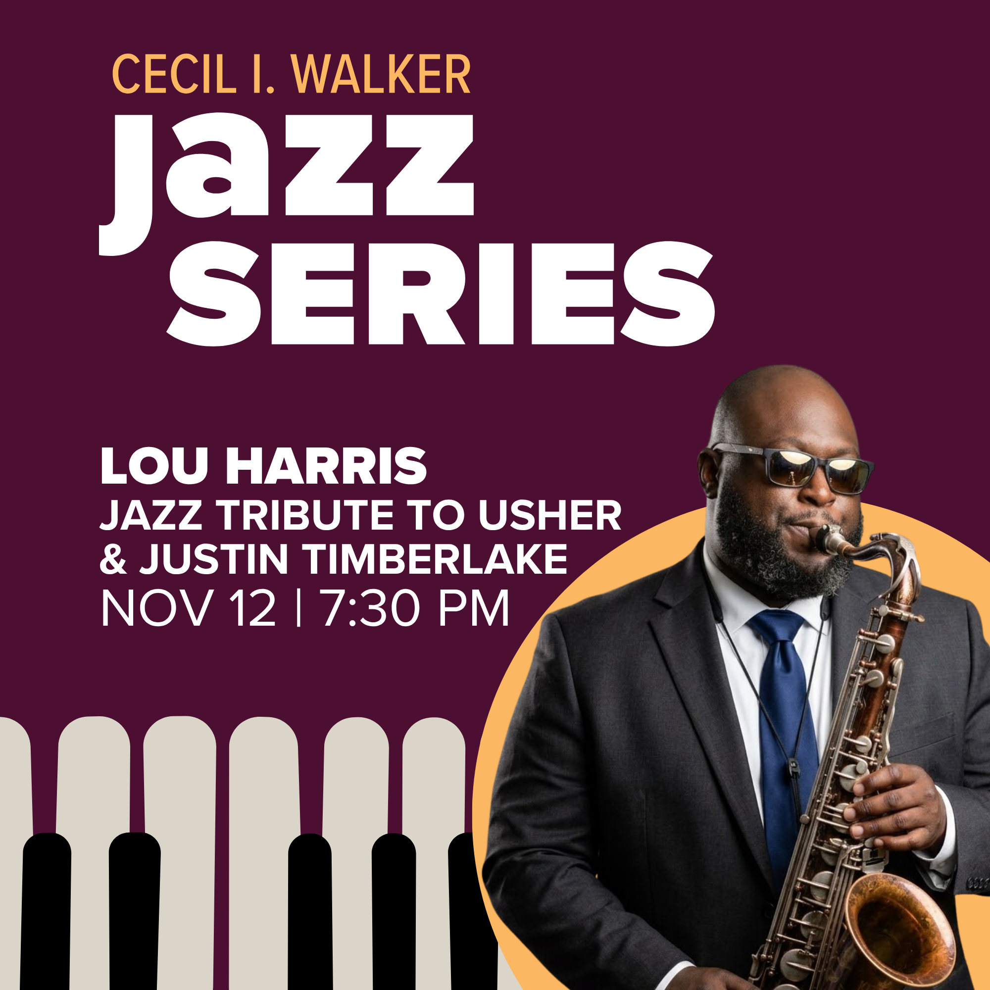 Lou Harris | Cecil I. Walker Jazz Series 