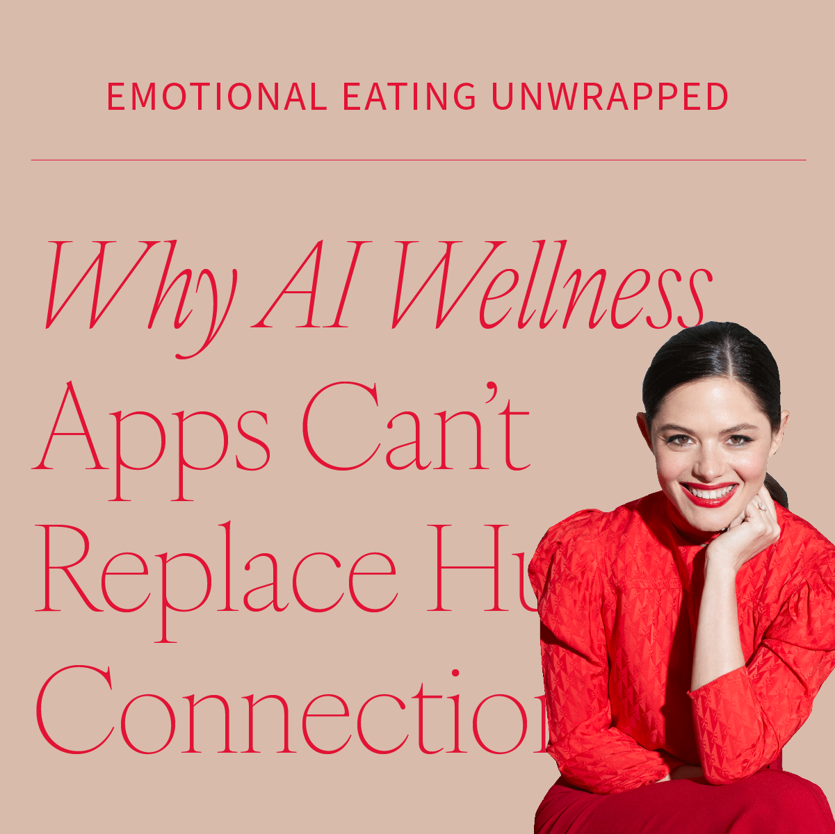 Why AI Wellness Apps Can't Replace Human Connection in Healing Emotional Eating