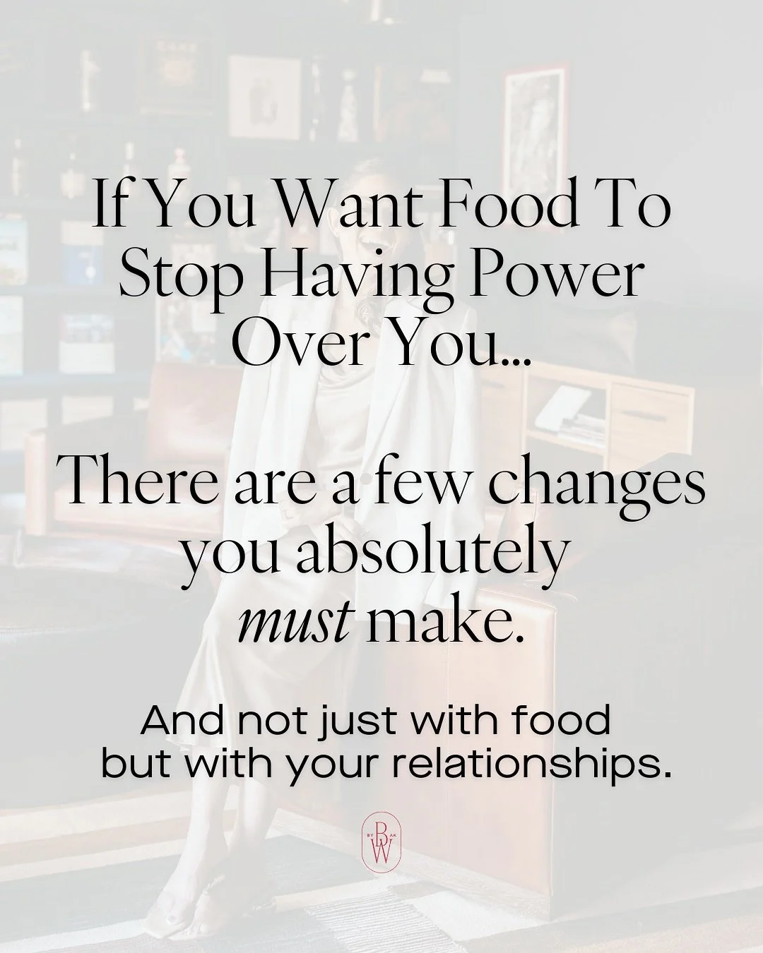 You are not broken around food, you&rsquo;re just carrying too much on your own.

And one brave shift can change everything👏🏻

I created a powerful training that shows you the exact identity + nervous system shift I used to stop letting food run my