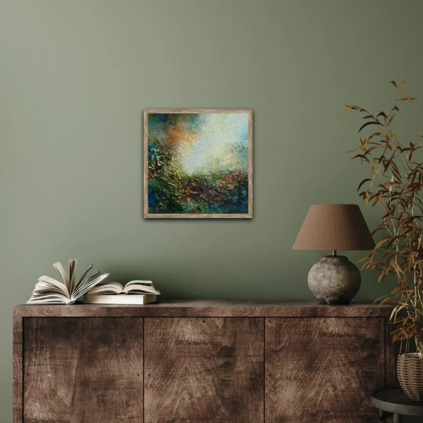 Art isn't just about making a room look pretty.

Art&mdash;especially original art&mdash;is about creating a feeling. It's about bringing inspiration into your space and shaping the atmosphere of your home.

A single painting can evoke mystery, spark