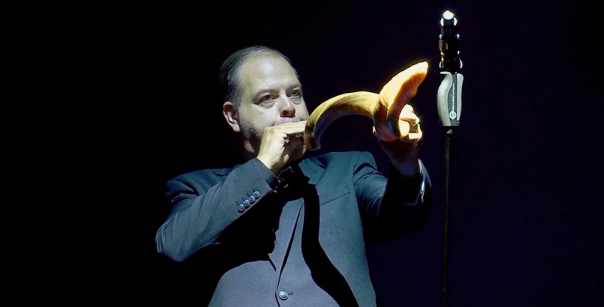 Sounding Shofar at The Potter's House Dallas