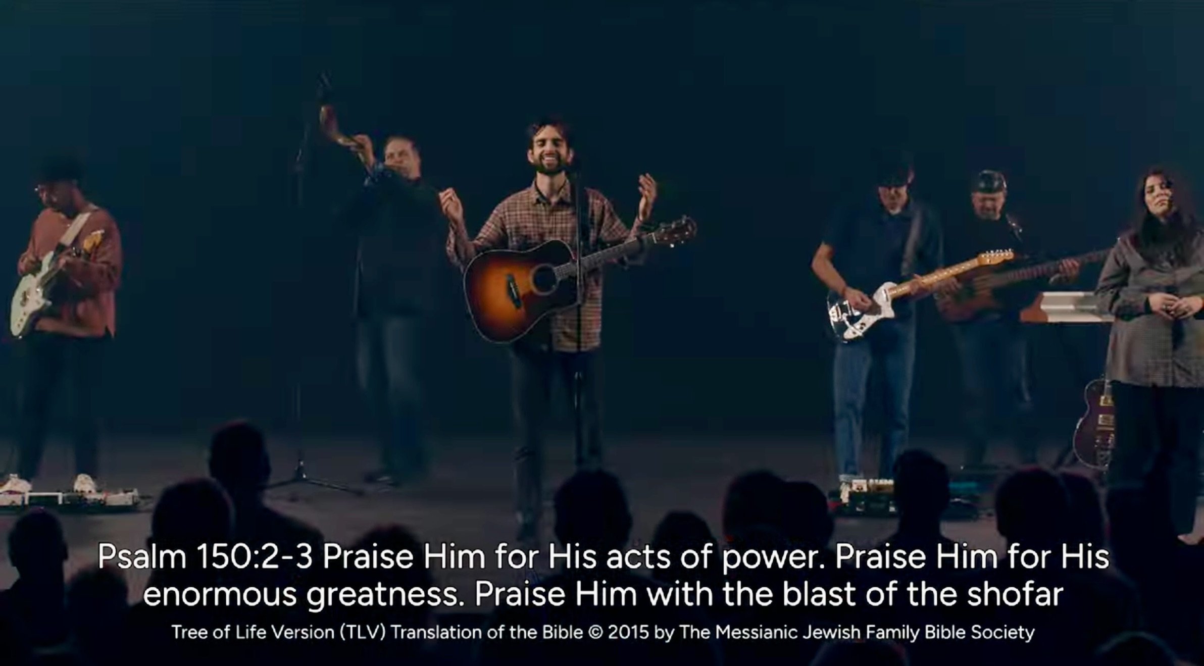 Shofar with Gateway Espanol at Shabbat