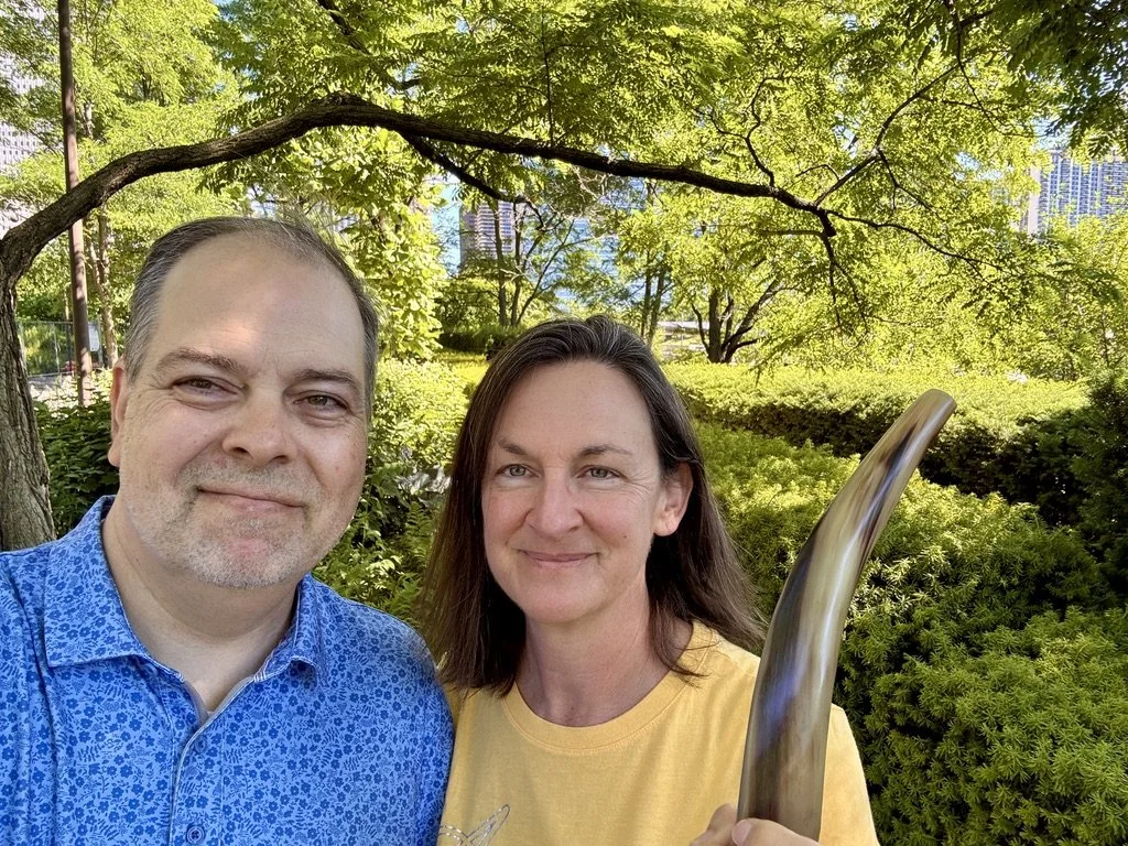 Ministry with Shofar in Chicago