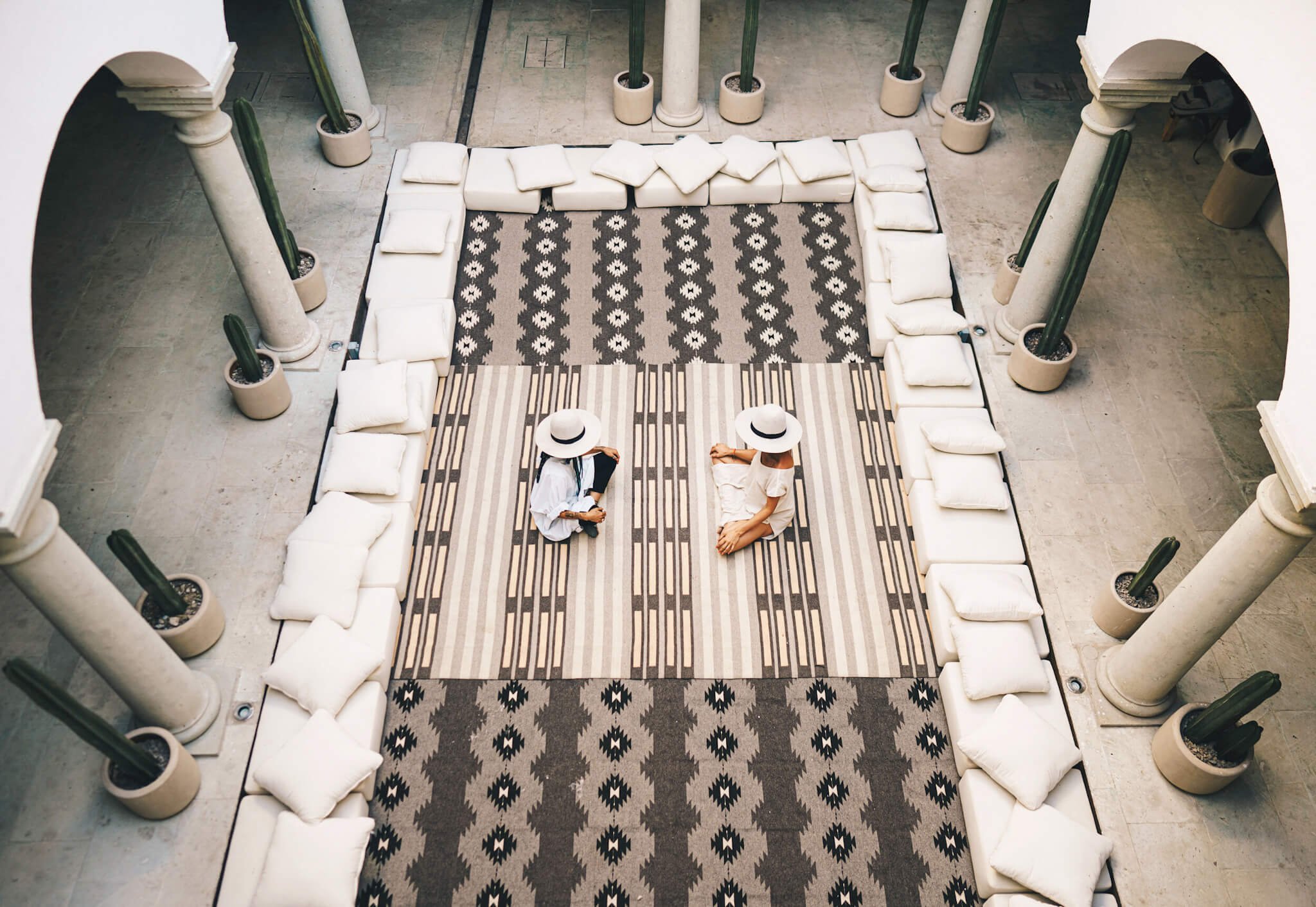 Luxury accommodations Hotel Sin Nombre Oaxaca Mexico.