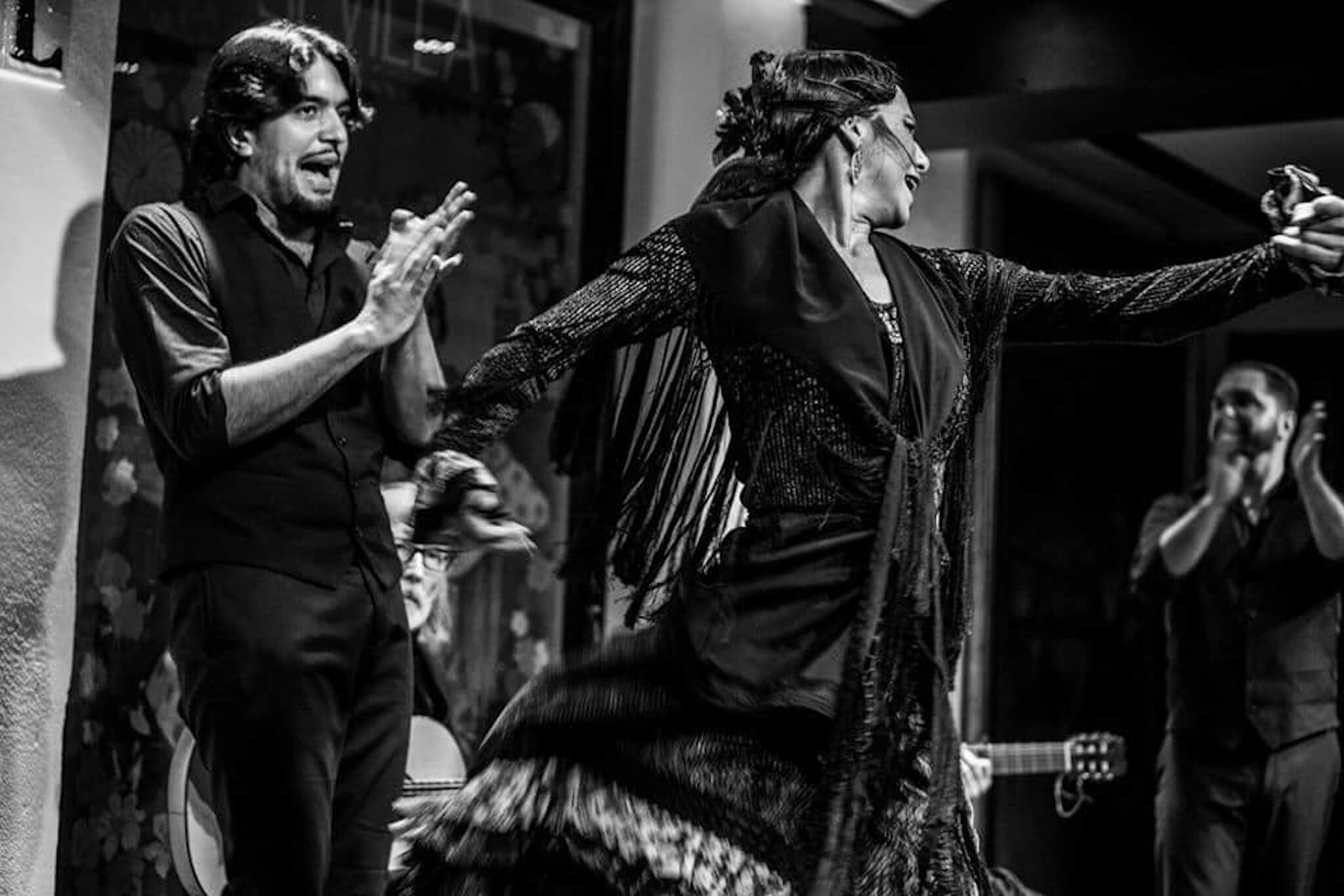 Best authentic flamenco tablao Seville Spain.