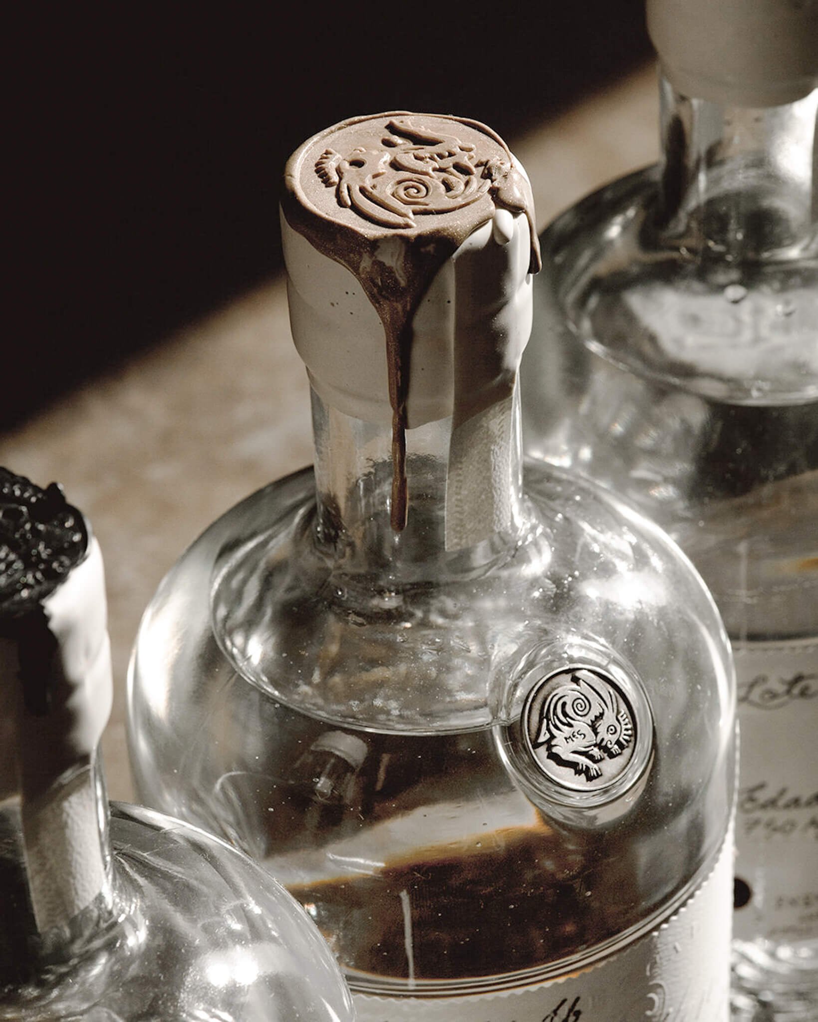 Mezcal tasting Casa Silencio Oaxaca.