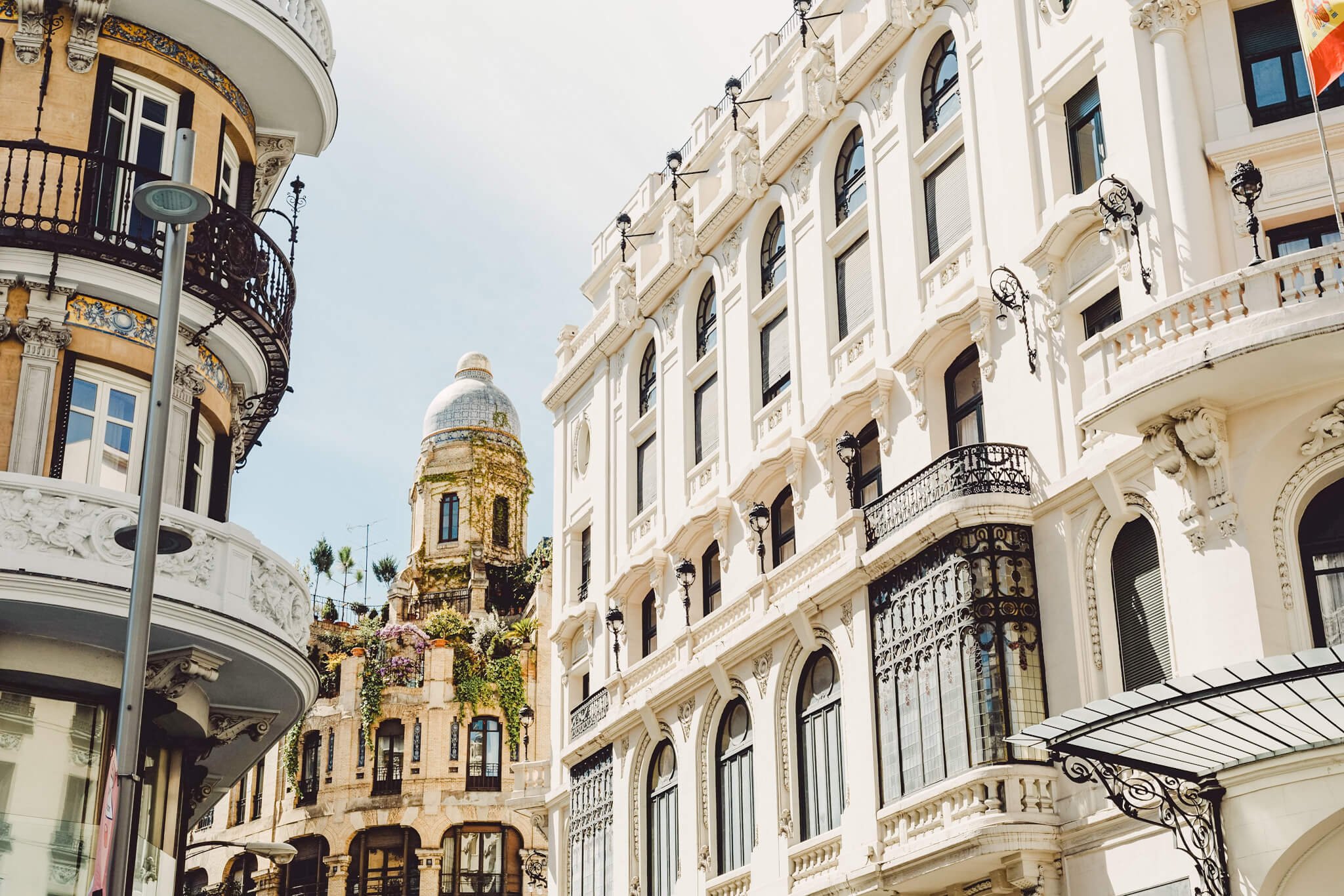 Architecture Madrid Spain.