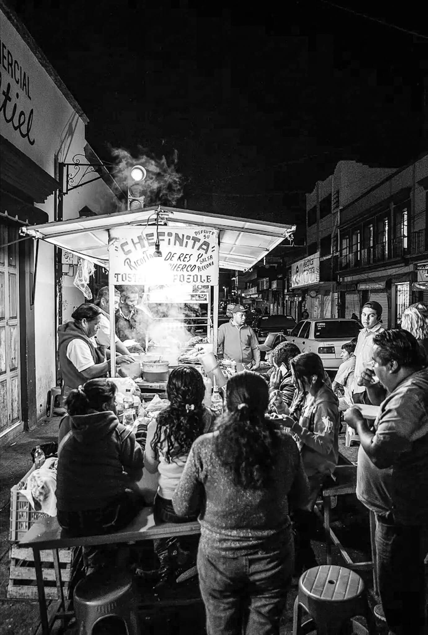 Oaxaca streetfood stand tour.