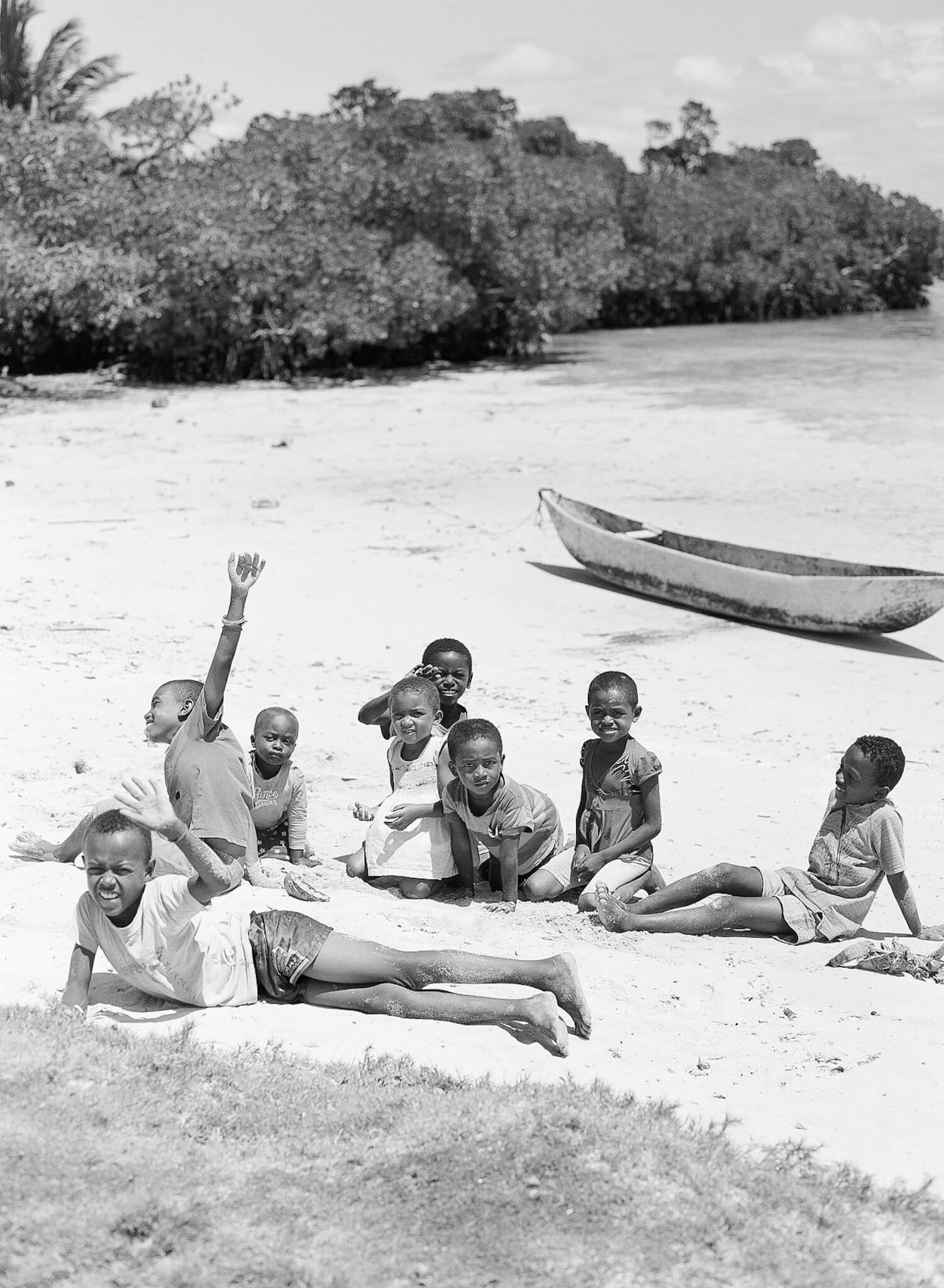 Madagascar local children.