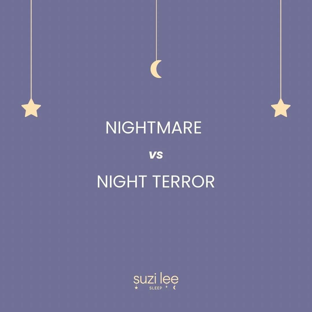 🌙 Nightmare or Night Terror?✨

Both nightmares and night terrors are utterly horrible and really tricky to deal with as a parent. It is important to be aware of their differences and how to deal with them if and when they should happen.

Nightmares 