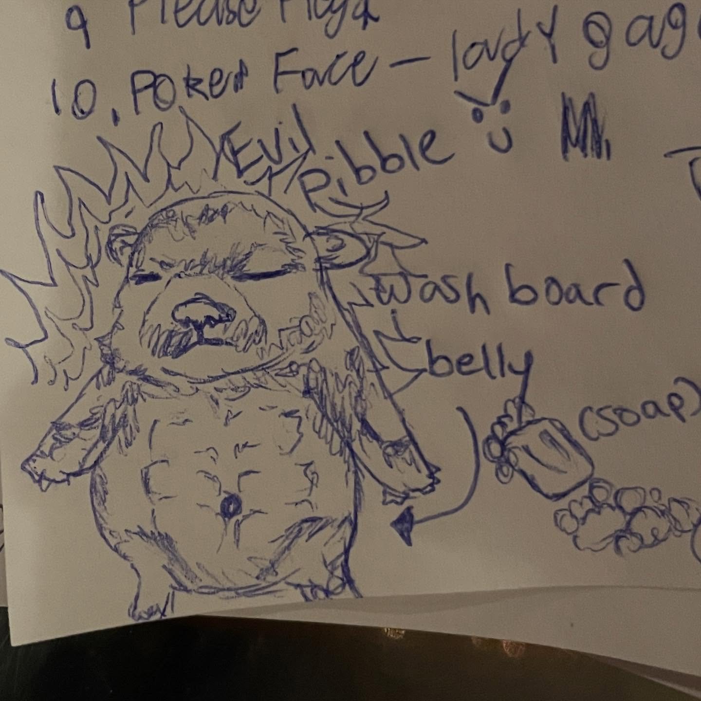 Artist Spotlight 🧑&zwj;🎨

Guthries Trivia Player
&ldquo;Evil Pibble&rdquo;, 2025
Ballpoint pen on answer sheet
Gift to Windy City Trivia

#windycitytrivia #guthriestavern #artwork #chicagoartist #trivia #chicago #chicagotrivia #bartrivia #pubtrivia