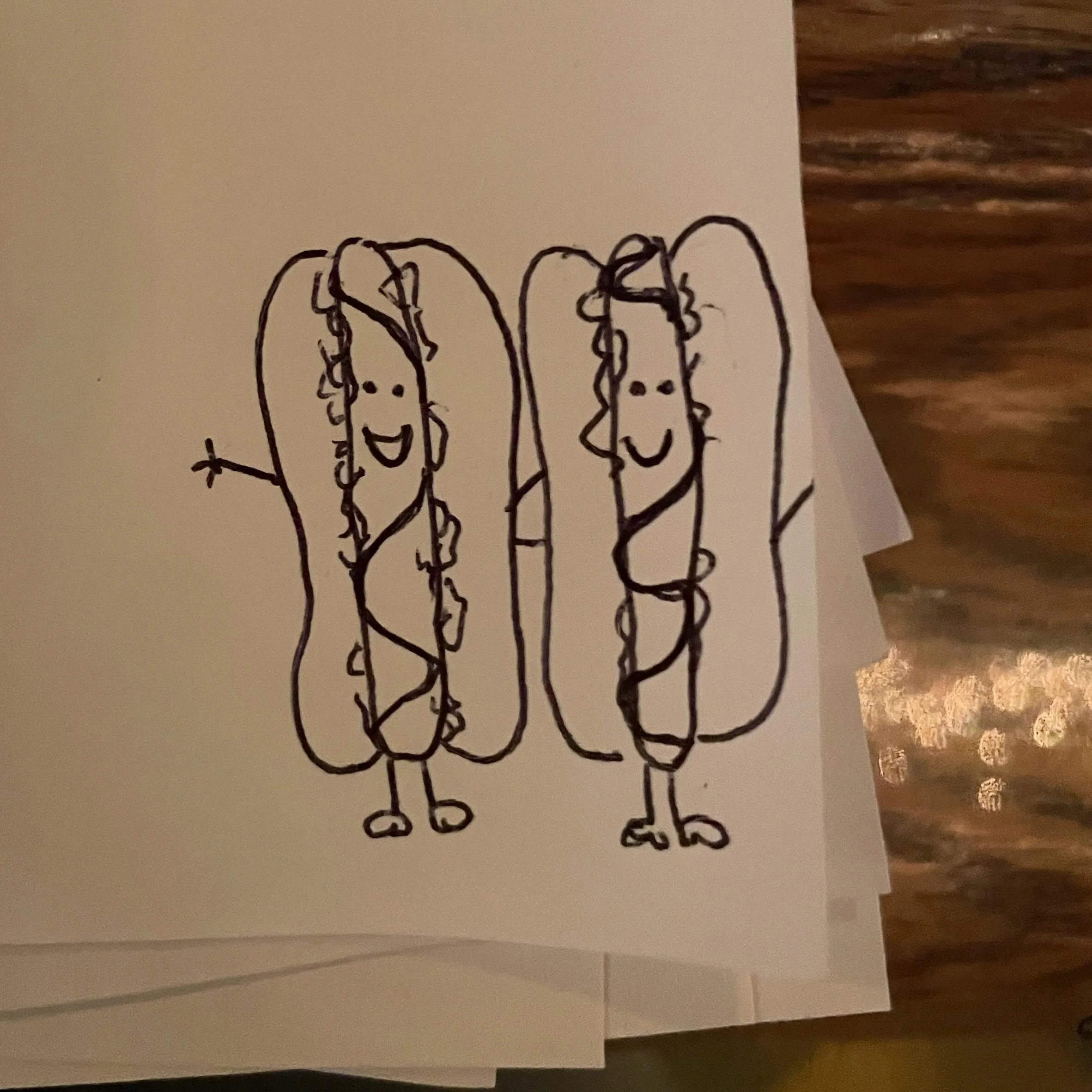 Artist Spotlight 🧑&zwj;🎨

Guthries Trivia Player
&ldquo;Guthries Dogs&rdquo;, 2026
Ballpoint pen on answer sheet
Gift to Windy City Trivia

#windycitytrivia #guthriestavern #artwork #chicagoartist #trivia