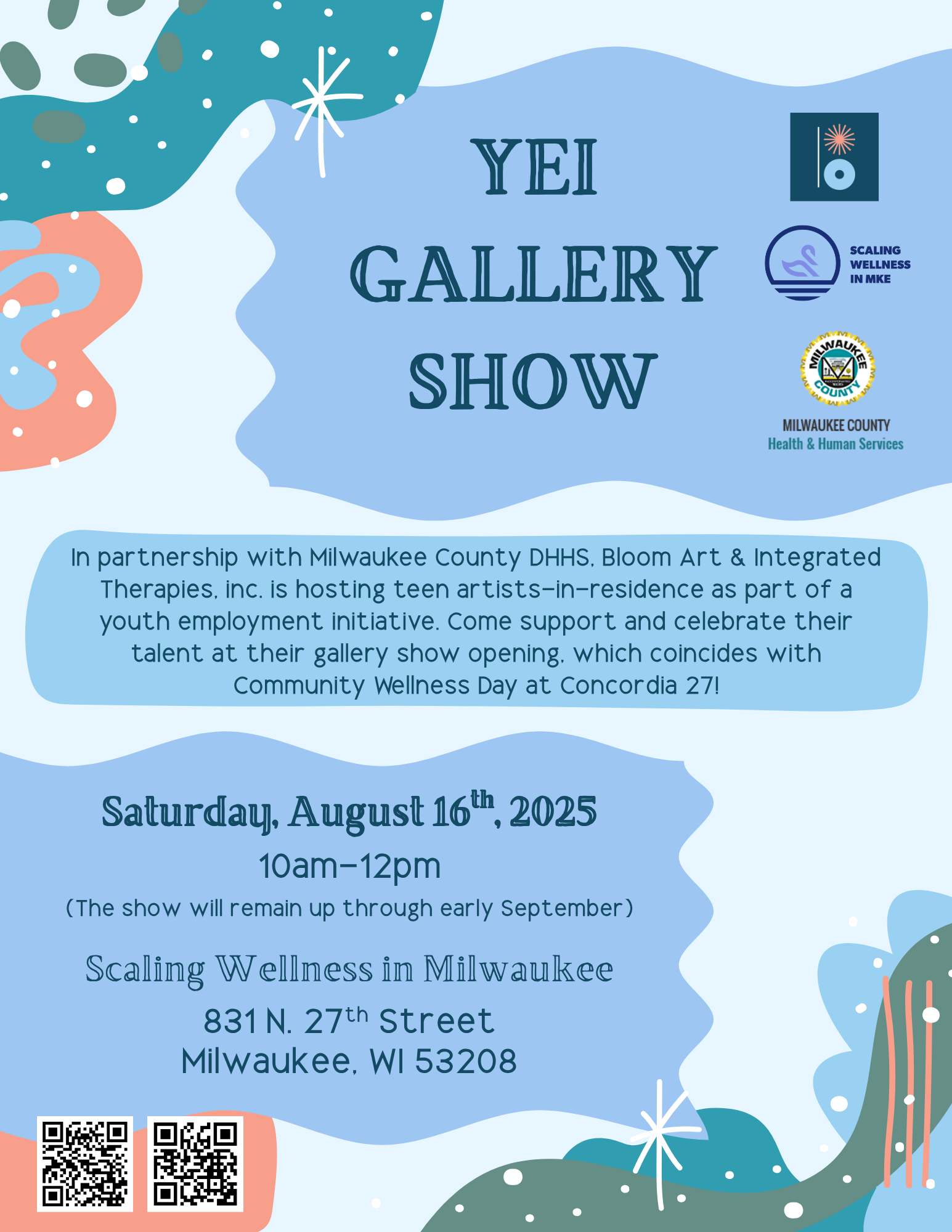 YEI Artist-in-Residence Gallery Show