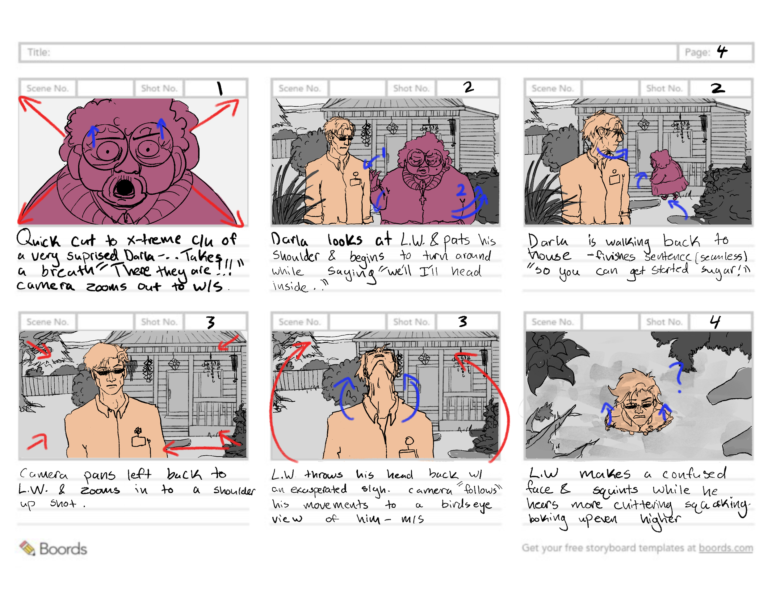 The Nest Storyboard