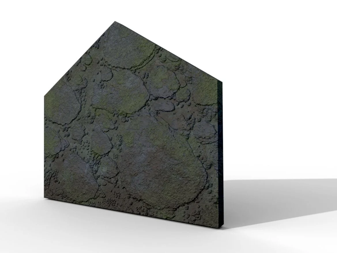 Mossy Cobblestone Wall