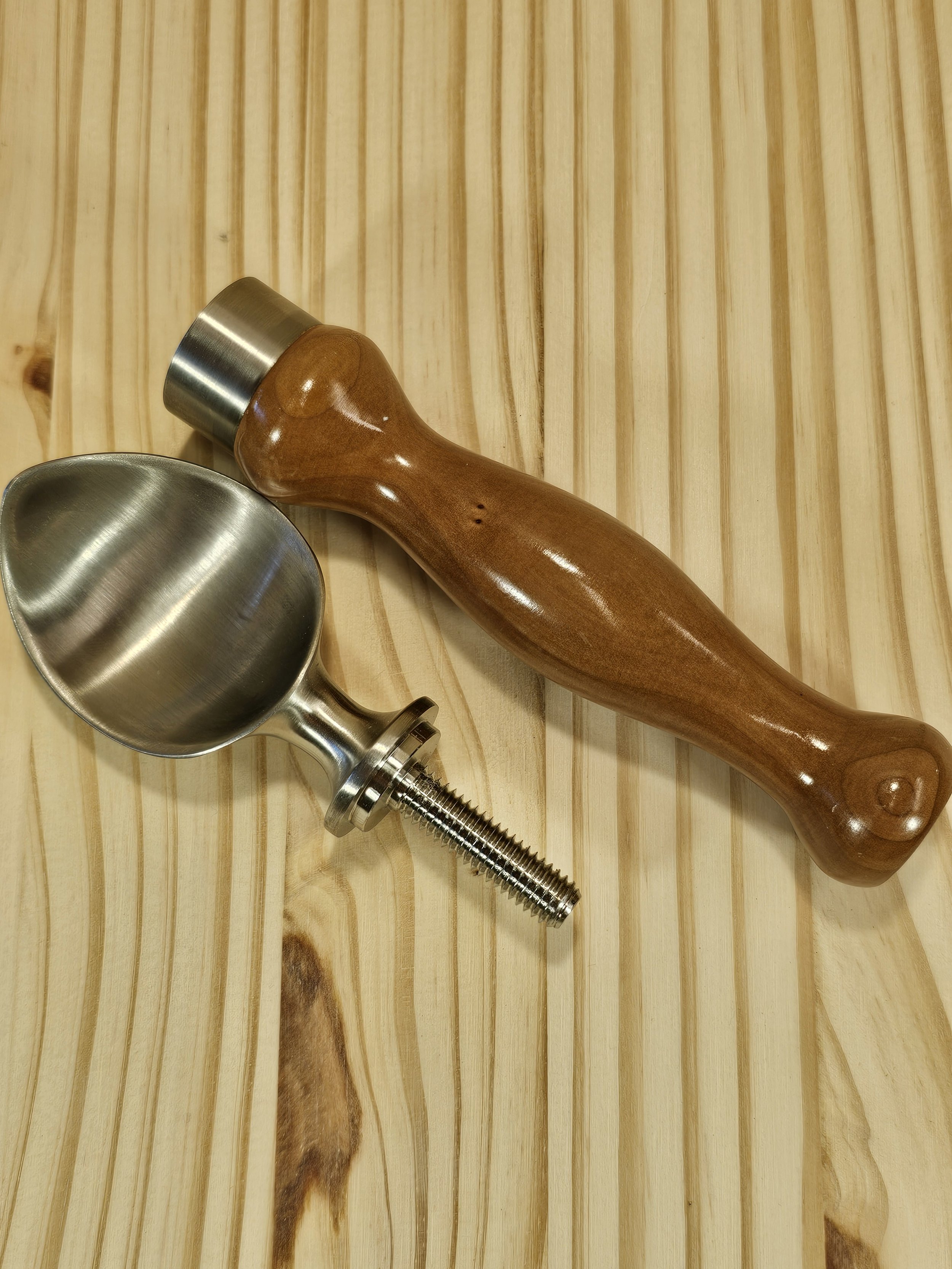 Ice Cream Scoop with Bradford Pear Wood Handle