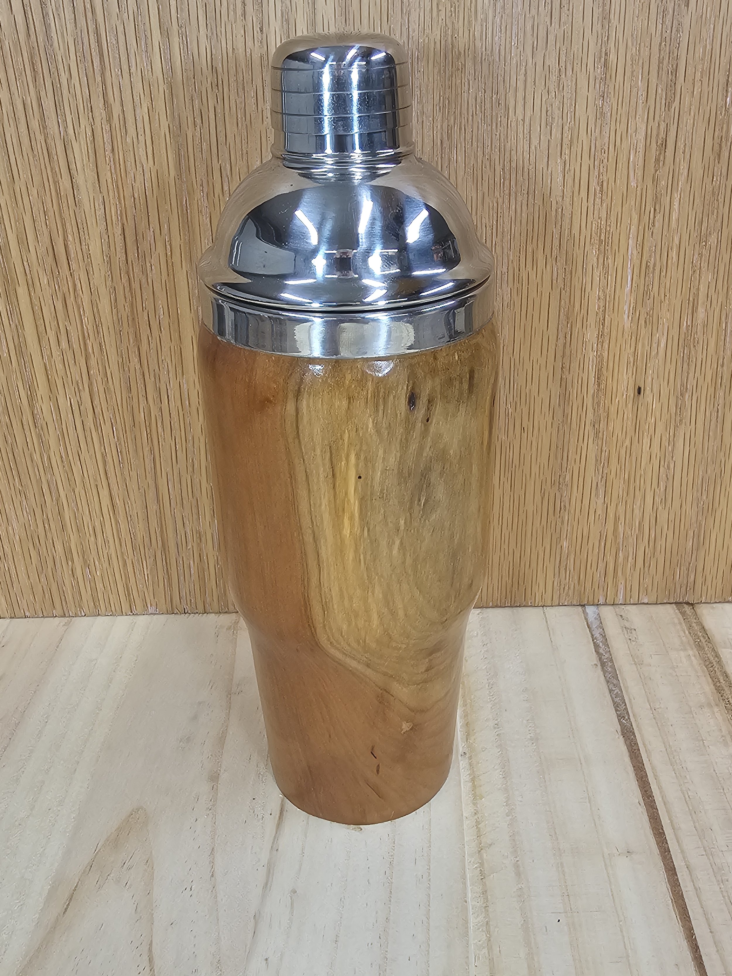 Cherry Wood lined Cocktail Shaker