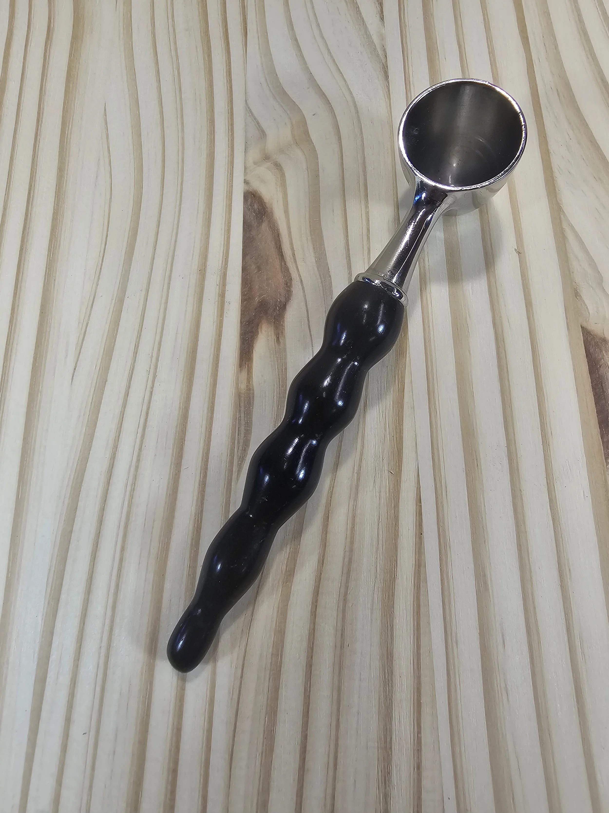 Coffee Scoop with Ebony Wood Handle