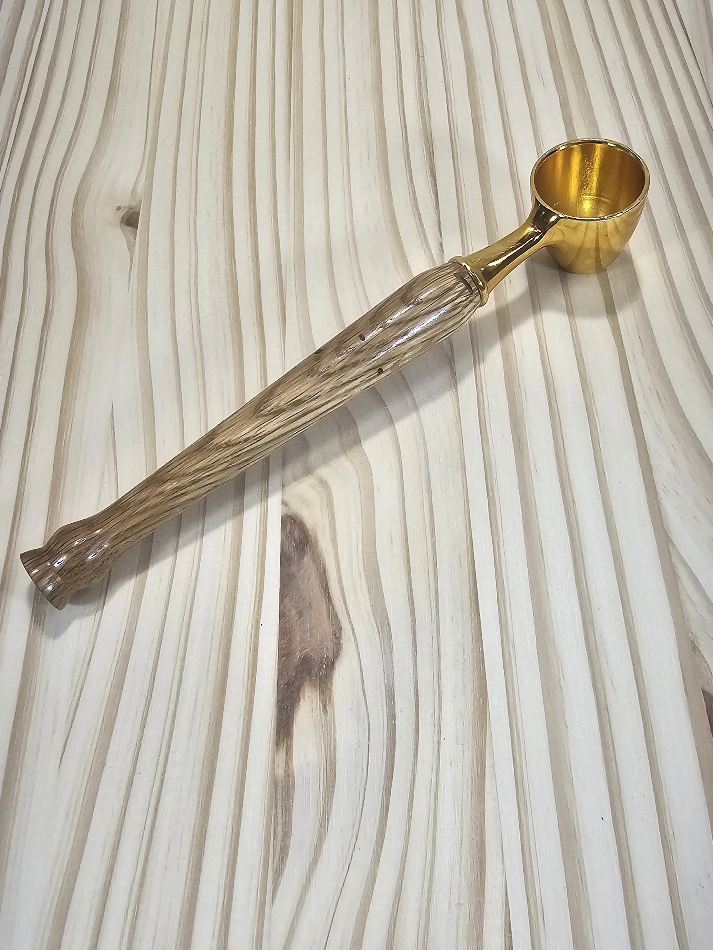 Coffee Scoop with Red Oak Wood Handle