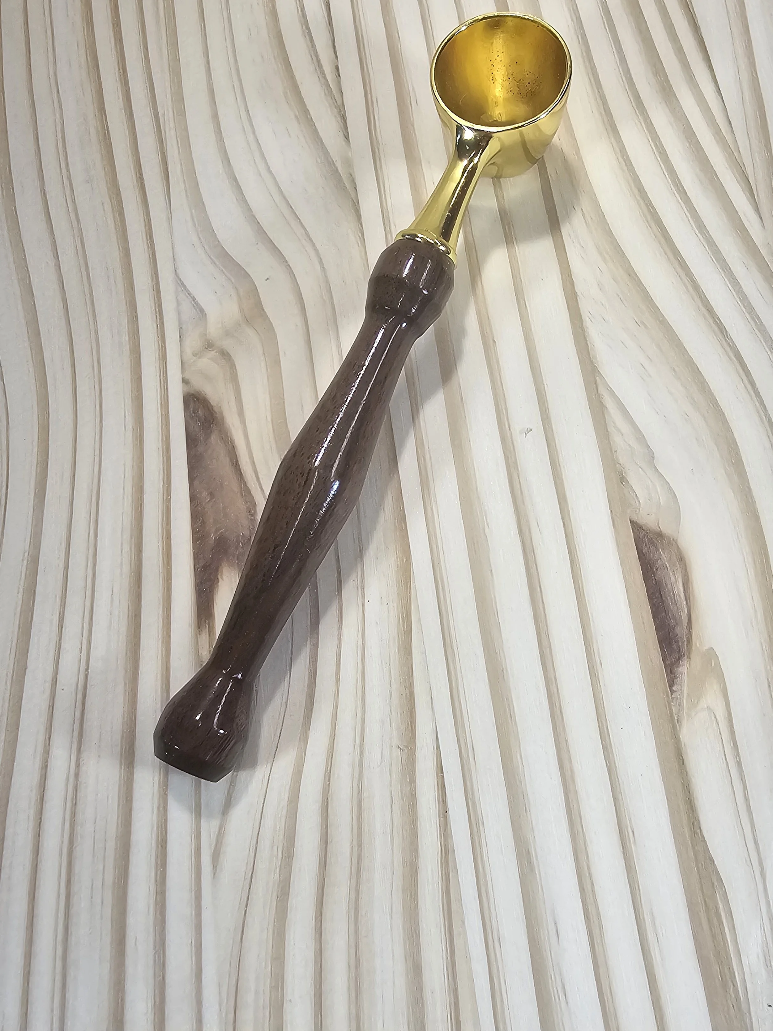 Coffee Scoop with Black Walnut Wood Handle