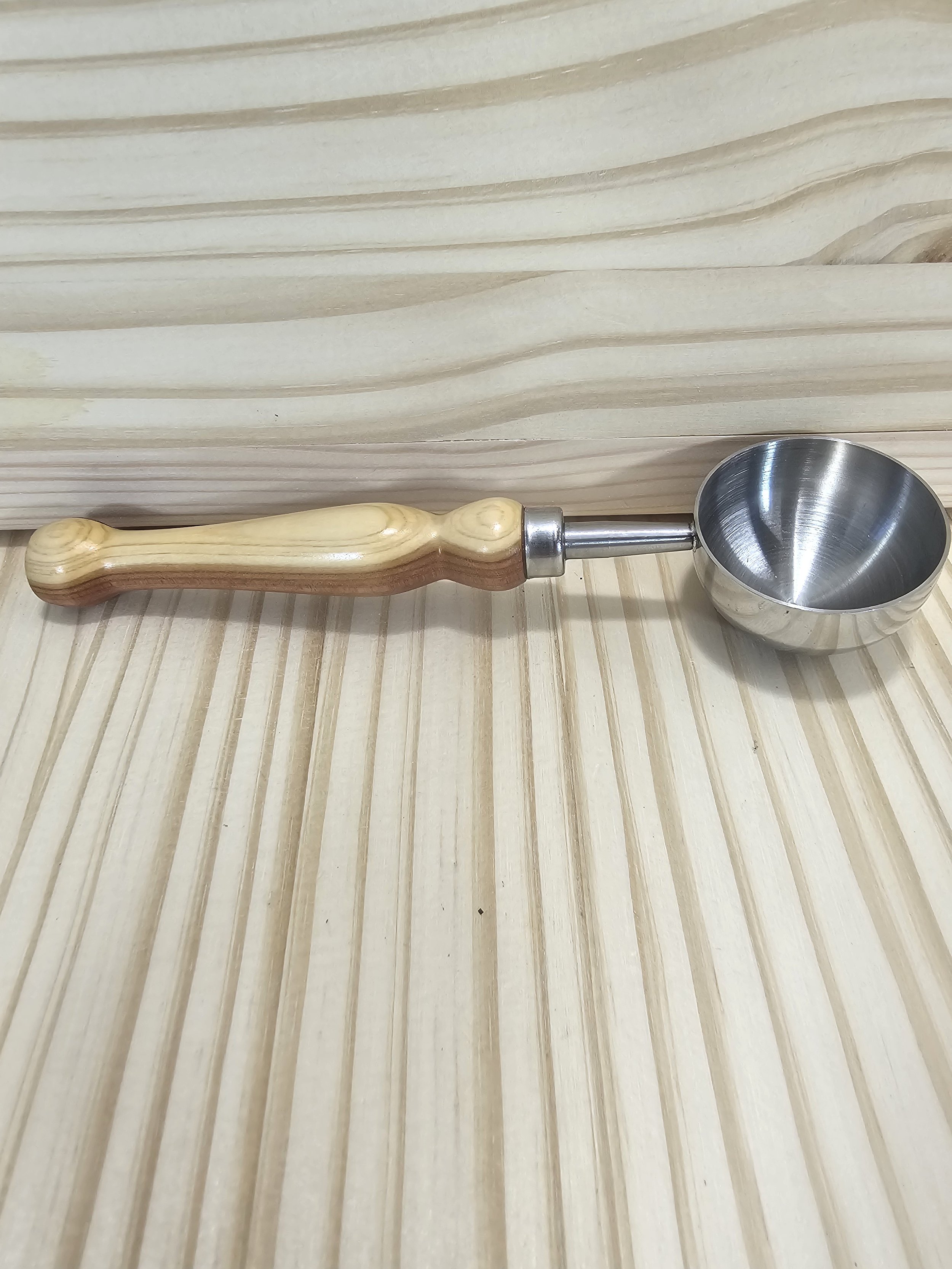 Large Coffee Scoop with cedar wood Handle