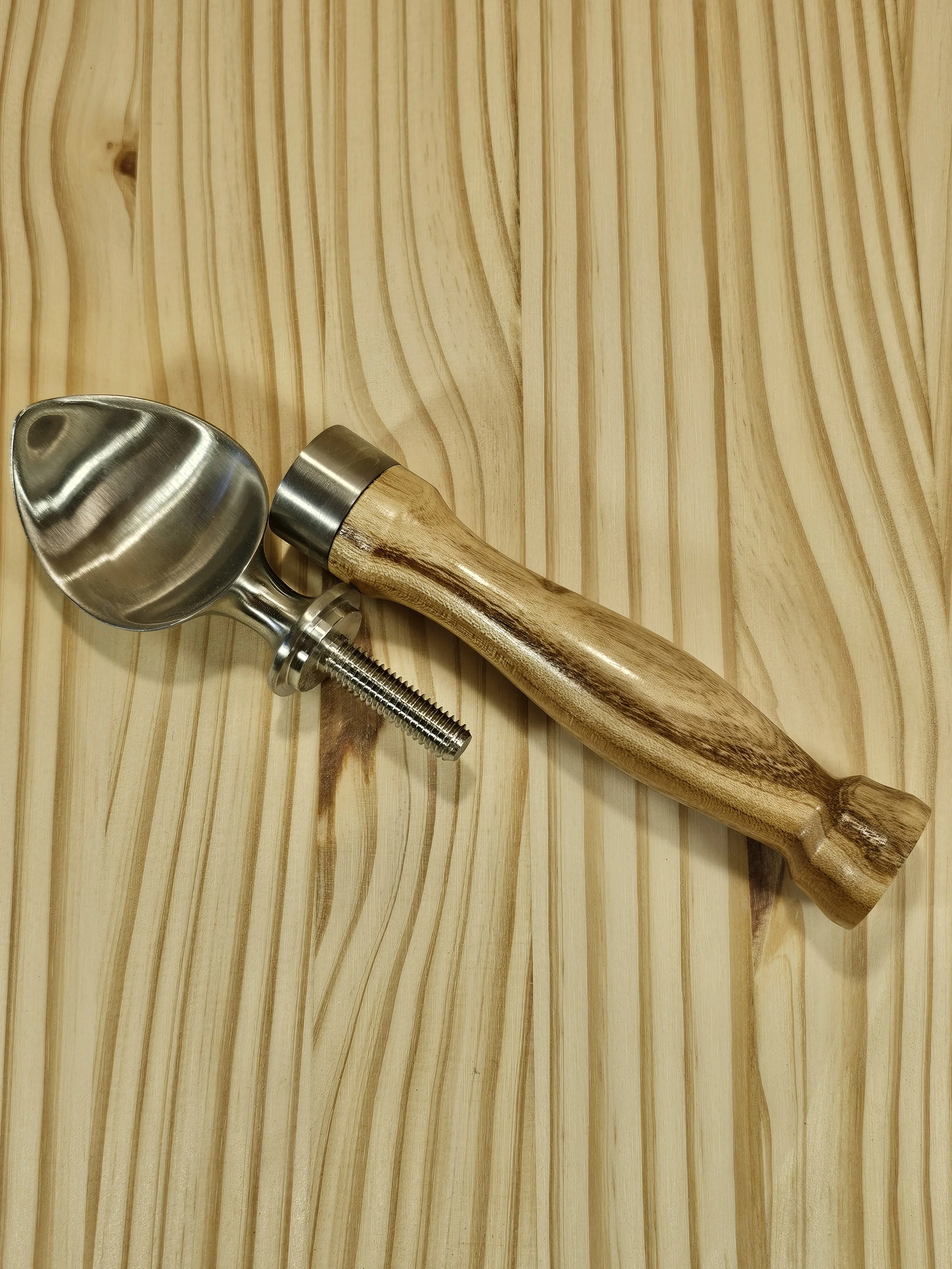Ice Cream Scoop with Black Locust Wood Handle