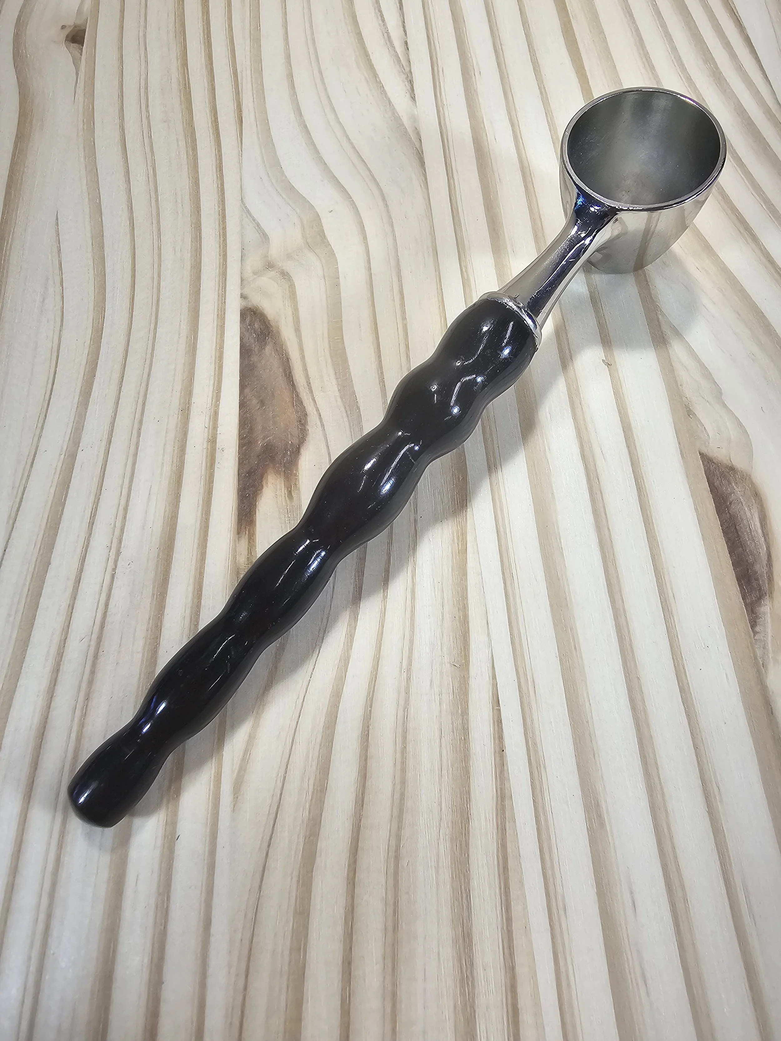 Coffee Scoop with Ebony Wood Handle