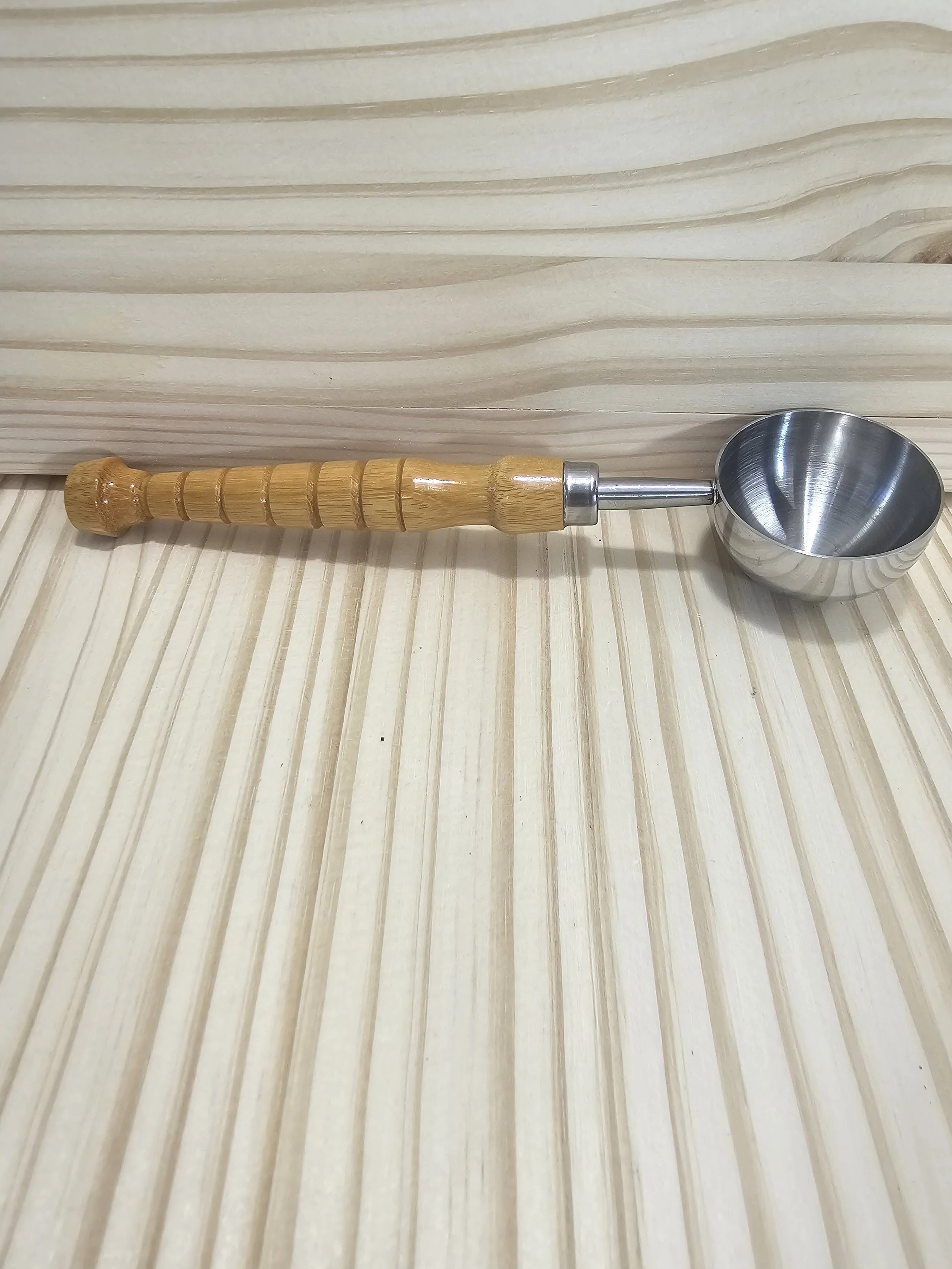 Large Coffee Scoop with Osage Orange wood Handle