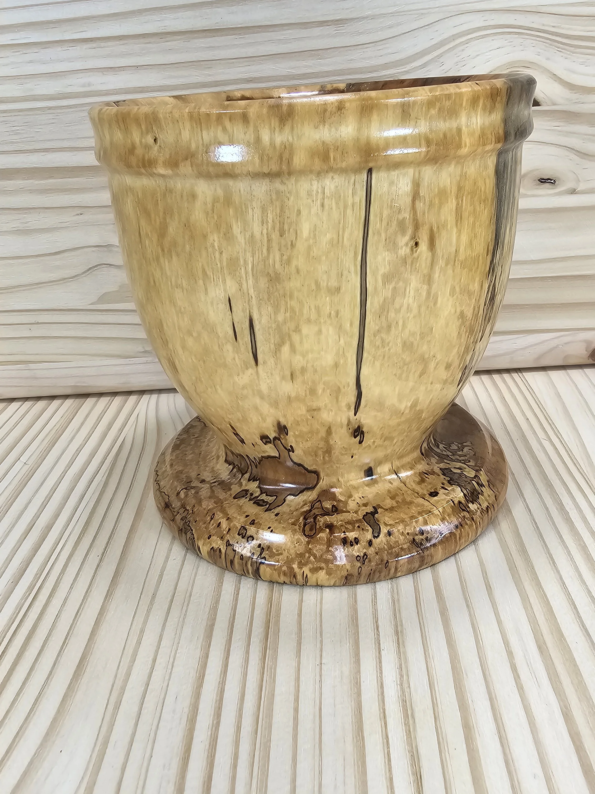 End grain Birch Bowl