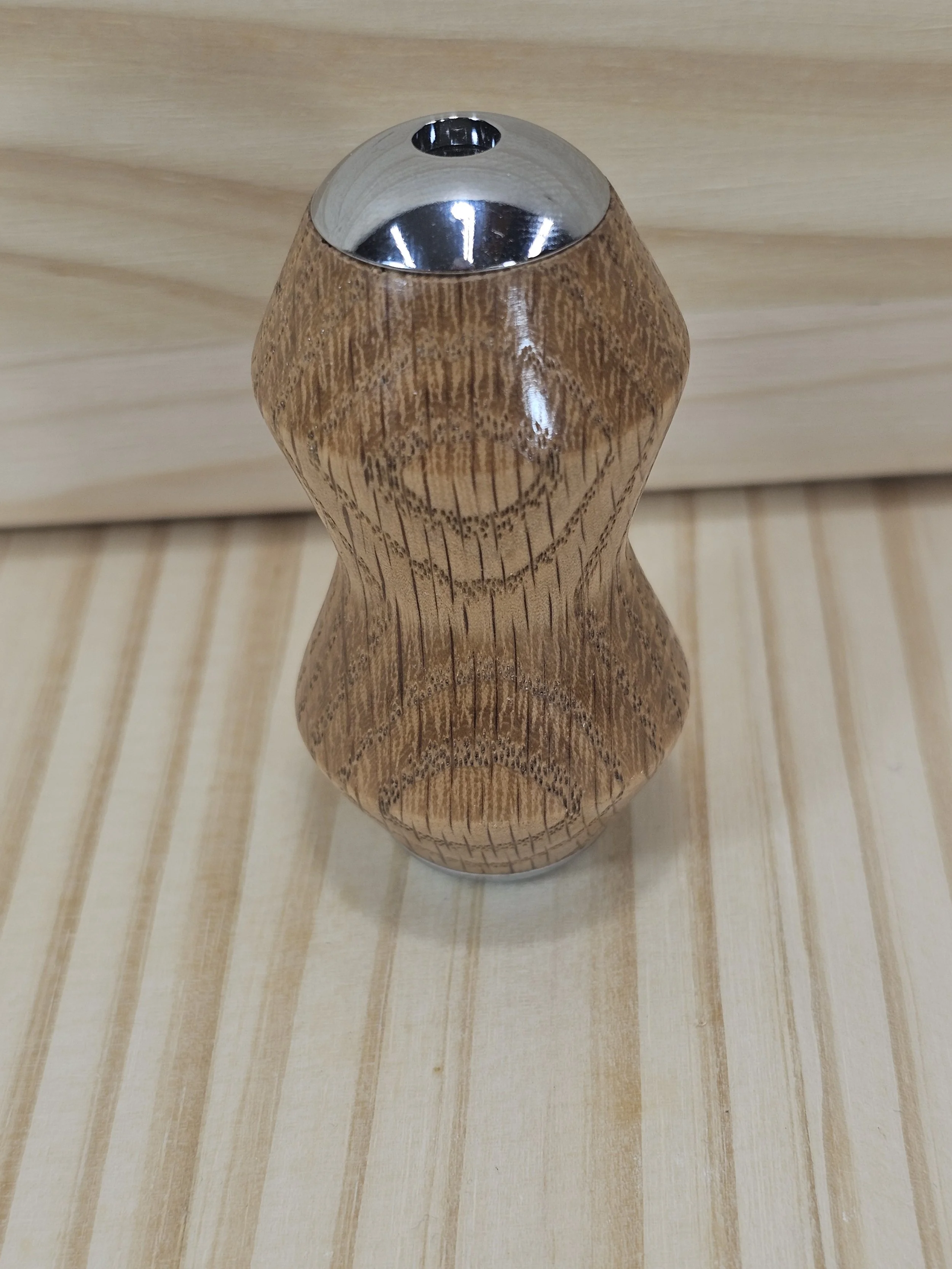 Hand-turned red oak wood Kaleidoscope