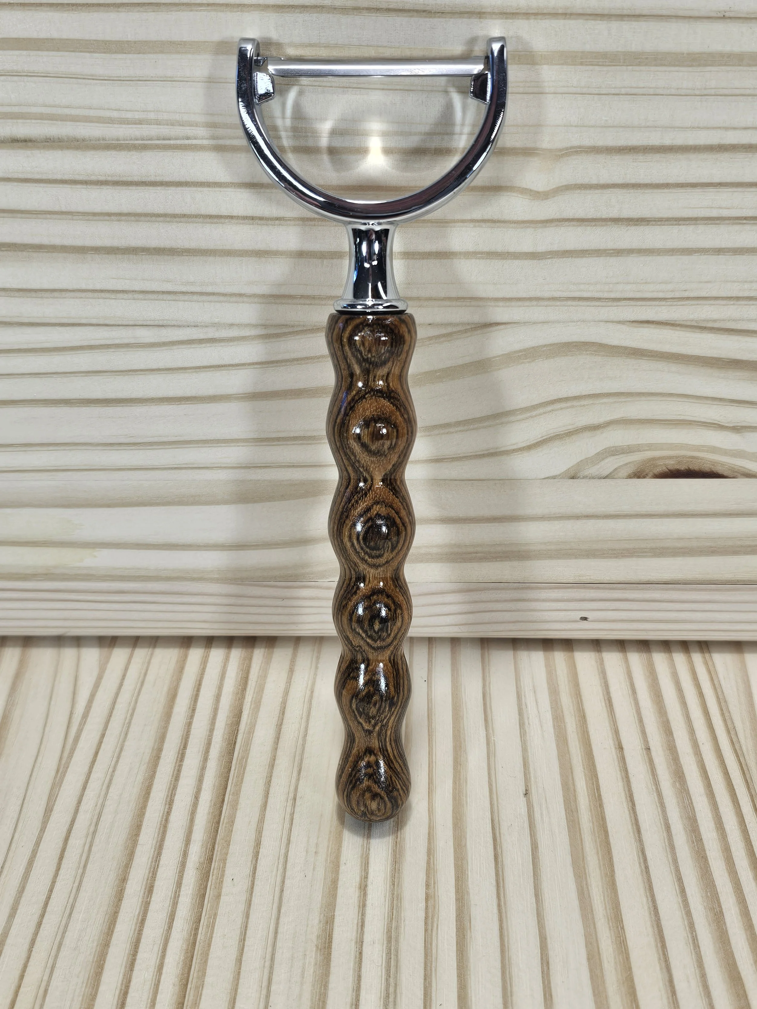Vegetable Peeler with Bocote Wood Handle