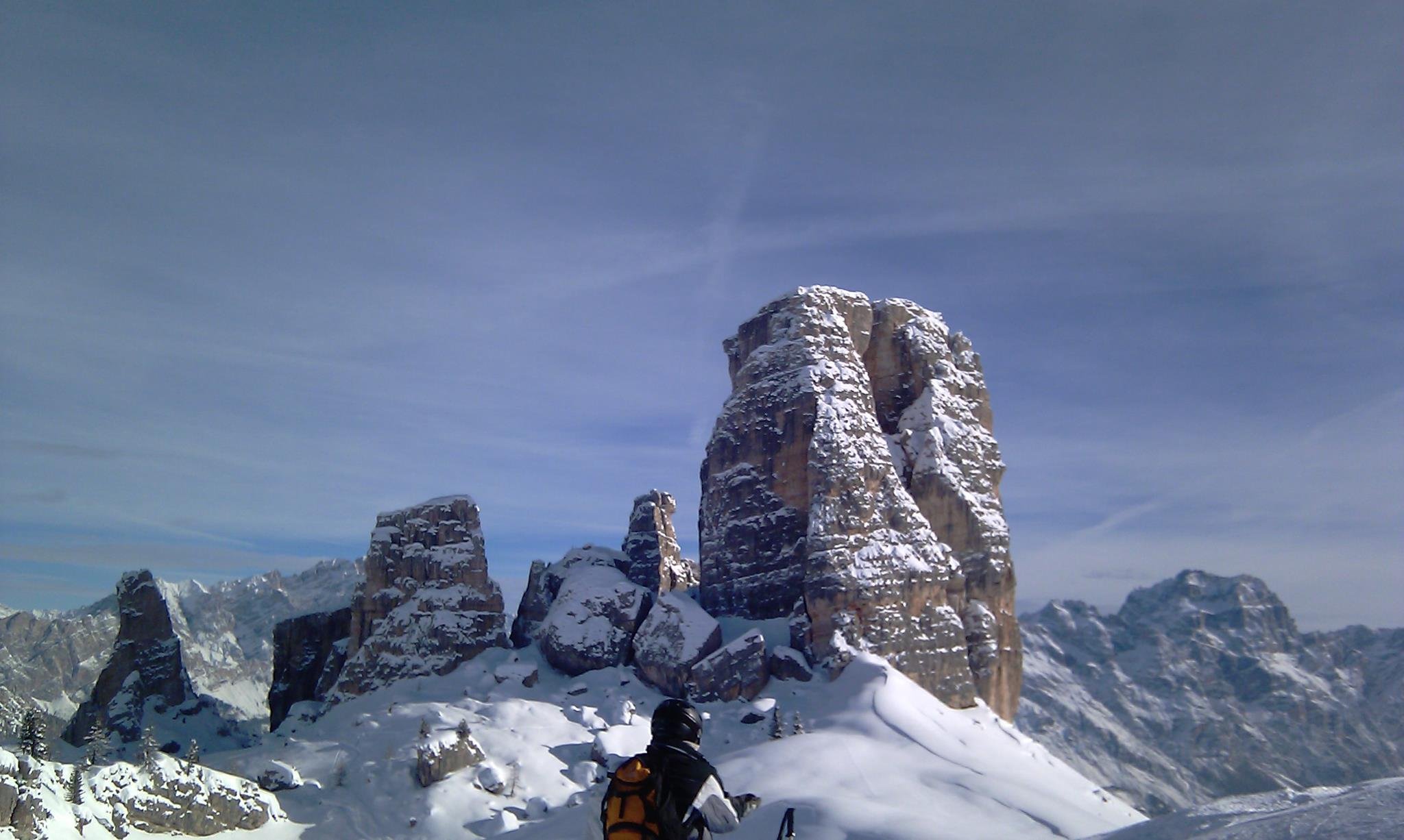 Le Cinque Torri a Cortina d'Ampezzo