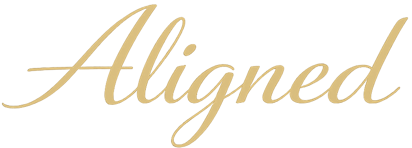 Aligned Therapy and Coaching Minimalistic Logo