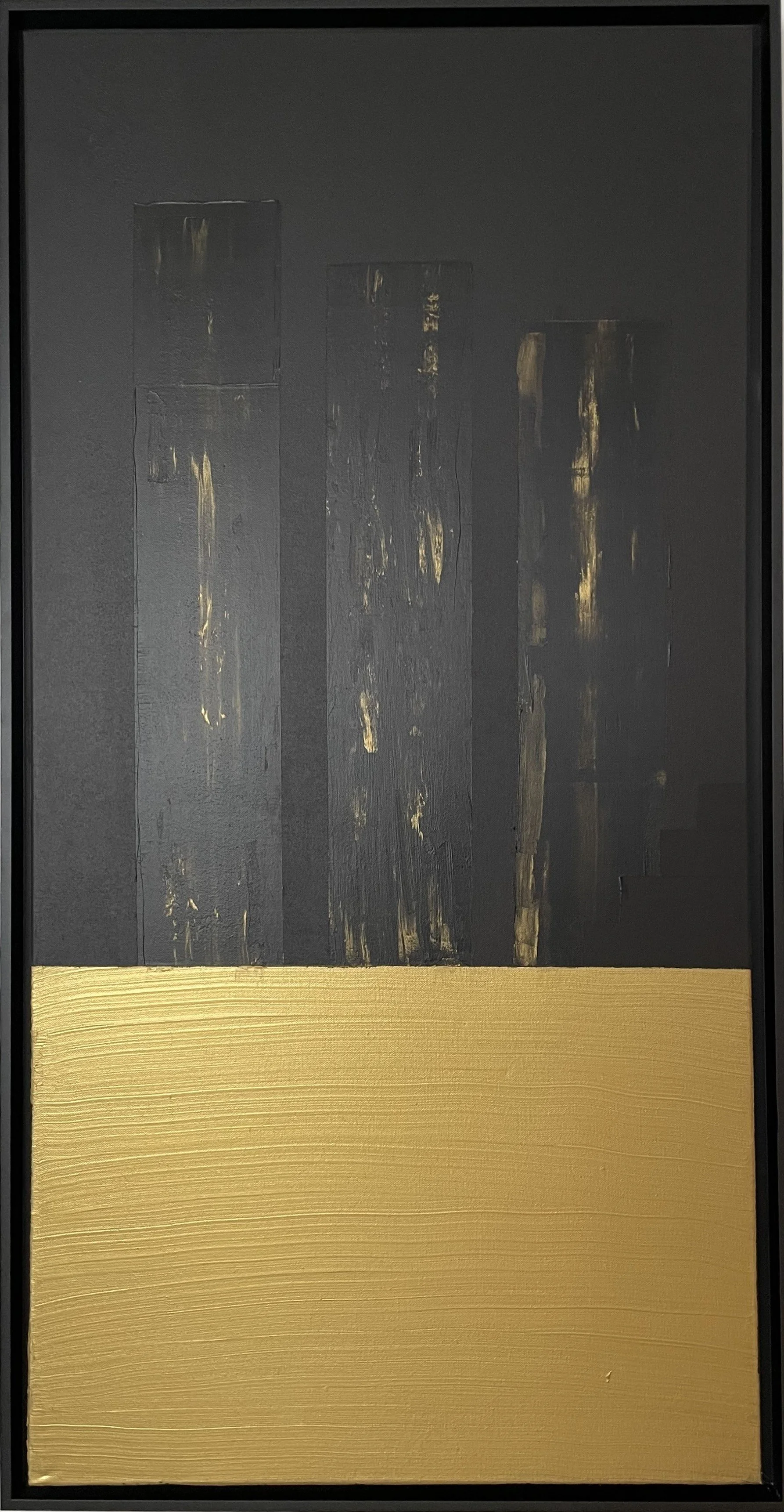 Formes et couleurs du monde - Gold diggers Keep Climbing - Acrylic - 60x120cm.jpg
